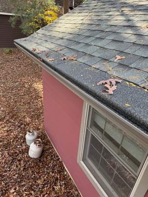 Turtle Shell gutter protection installation in Winfield, IL 60190, photograph 7