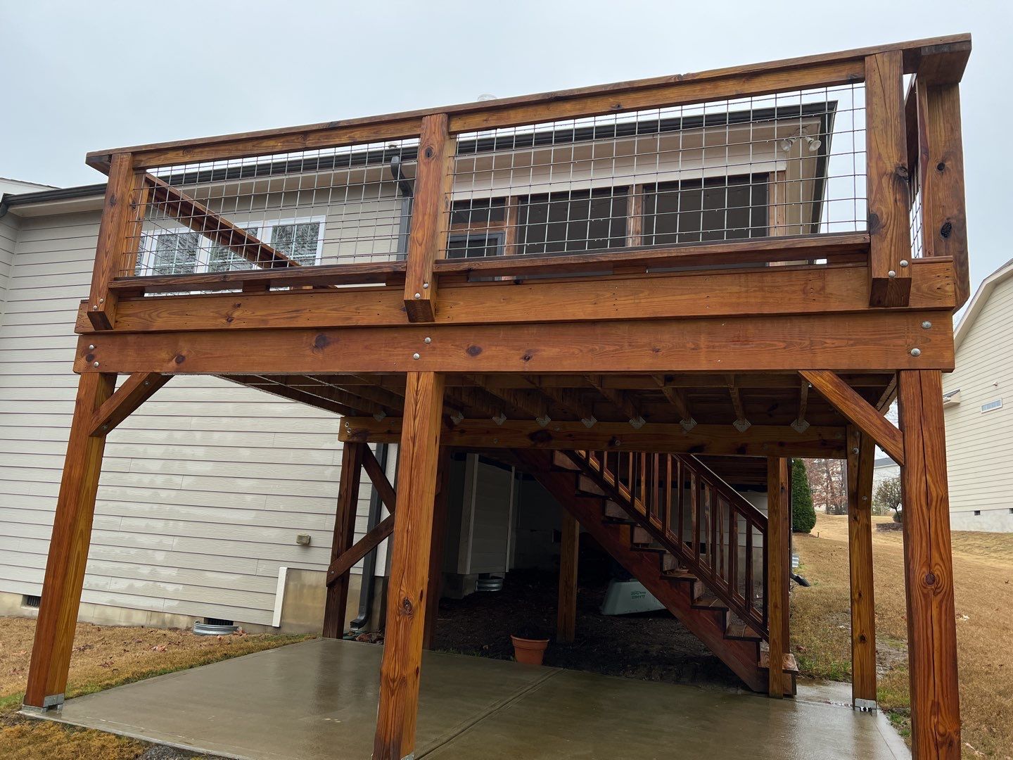 Screened Porch using Wood Sealant by DuraSeal