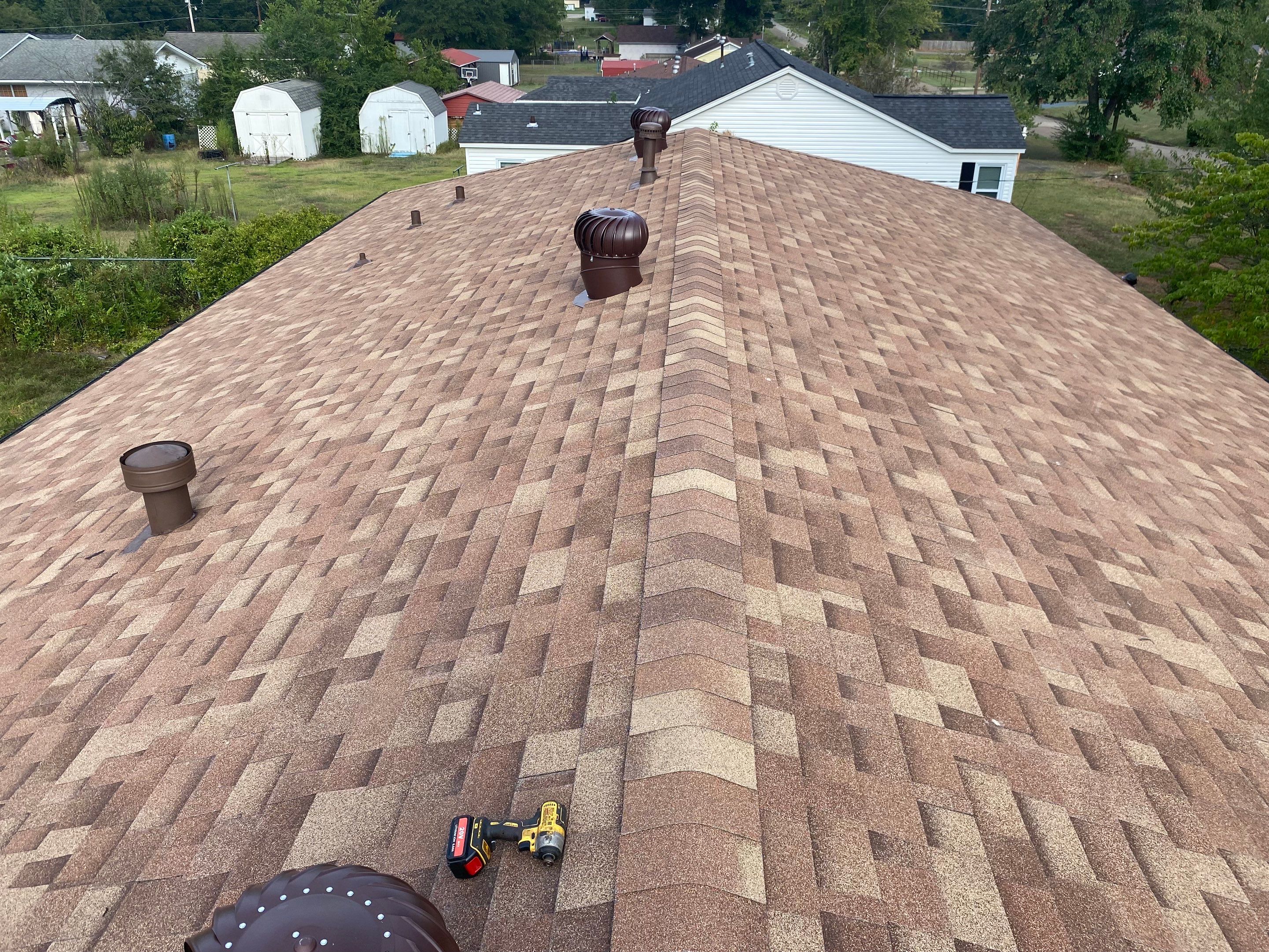 Residential Roofing Repair using Malarkey Highlander by Hostetler Roofing
