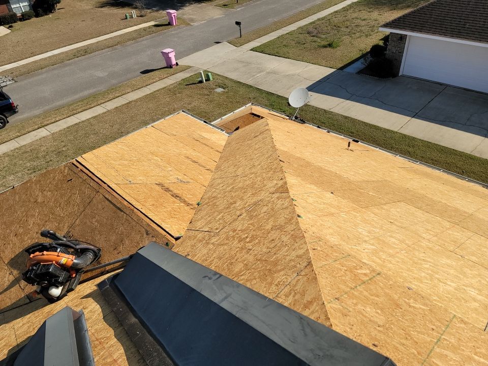 Residential Roofing Installation using Roof Replacement by American Roofing & Construction LLC