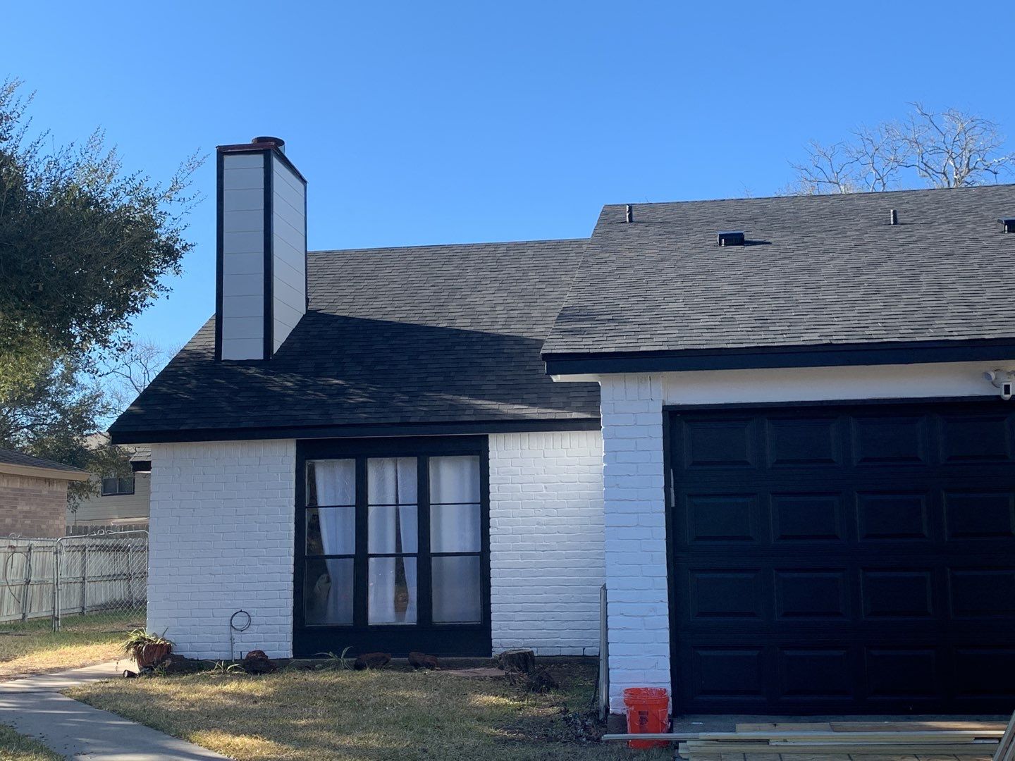 Exterior Transformation- Full Roof Replacment and James Hardie Siding Project by Galvan Roofing and Construction