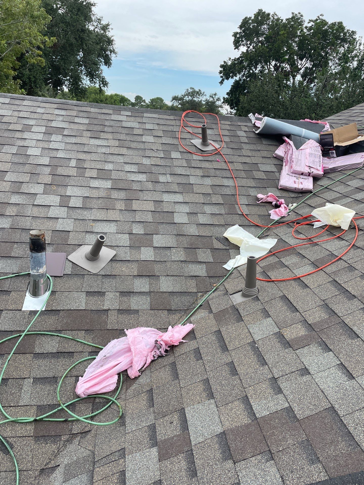 Residential Roofing Repair using Owen's Corning Duration (Lifetime) Shingles by Roof Repair Company