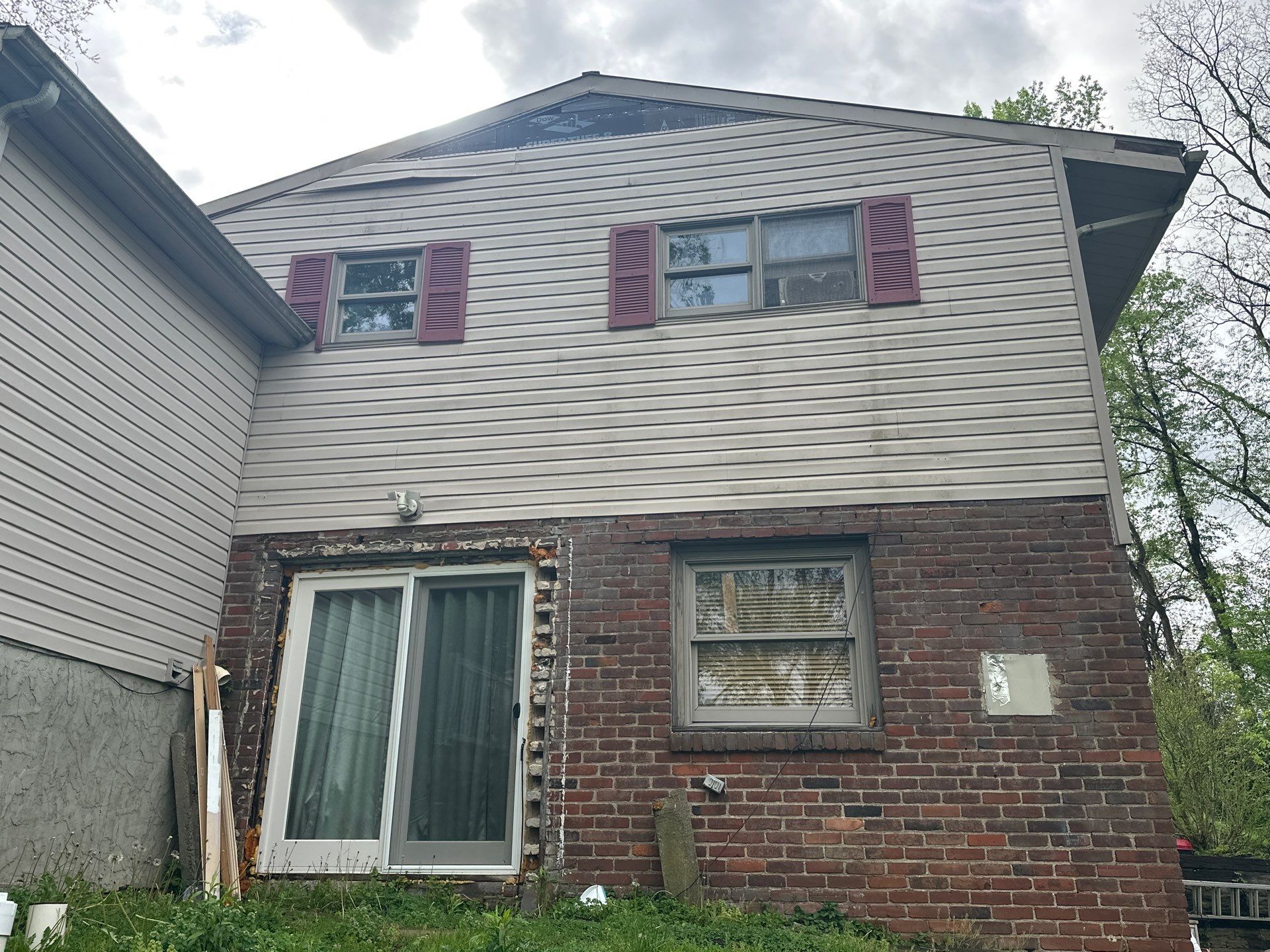 Hardie Siding and Window Project in Bridgeville by Cousins Roofing Siding & Decks
