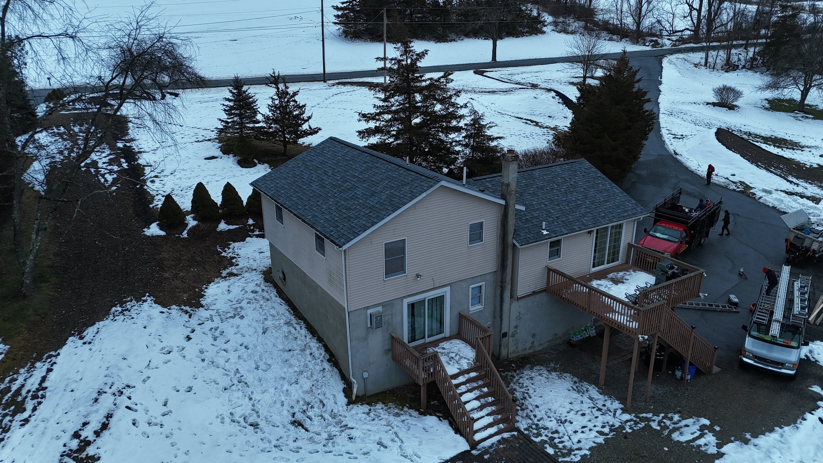Roof Replacement Project in Lafayette Township, NJ by All State Home Improvement Inc.