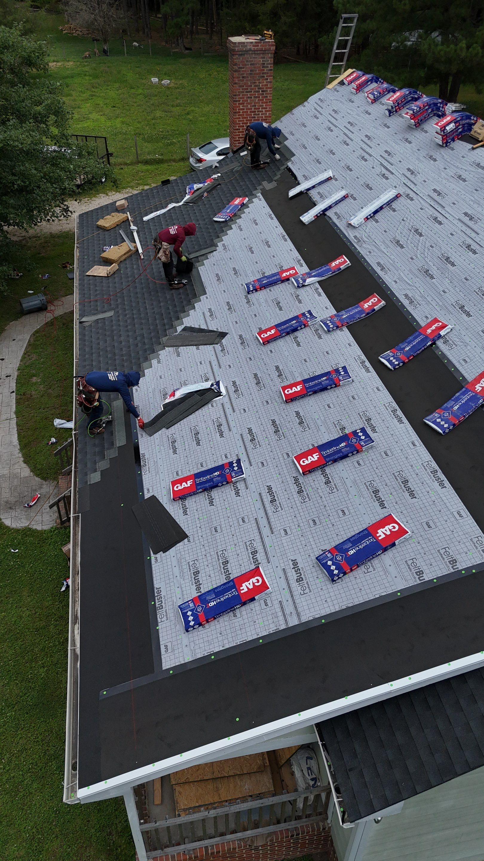 Roof Replacement - GAF Timberline HDZ Charcoal by Pro Performance Roofing