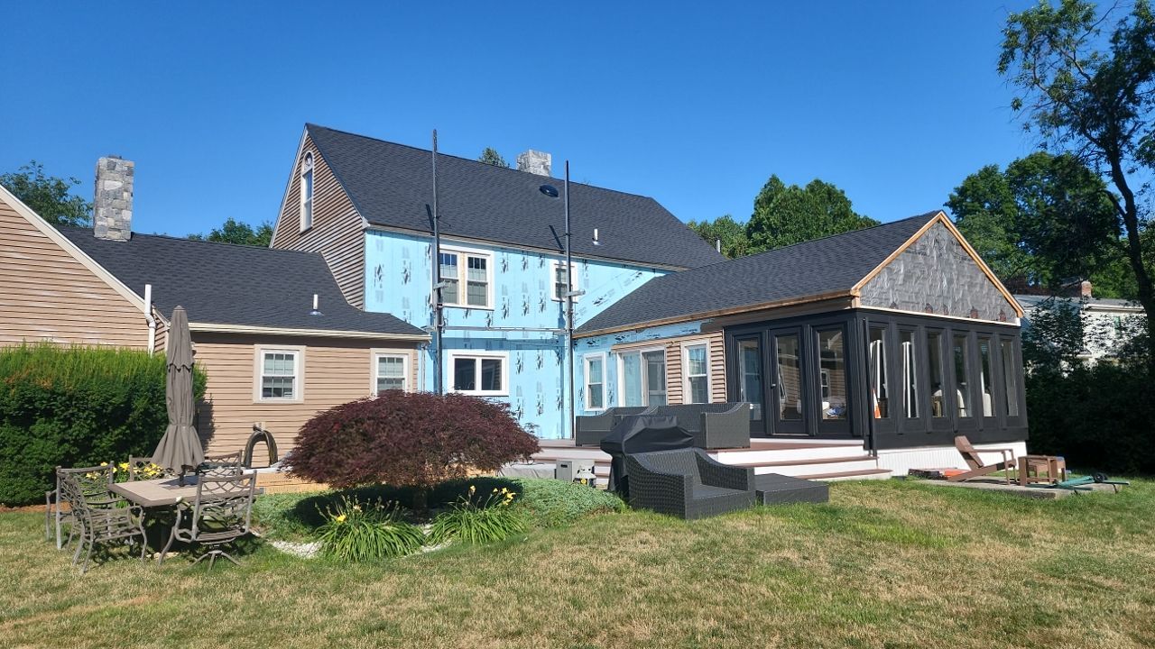 Siding Installation using James Hardie by UBrothers Construction