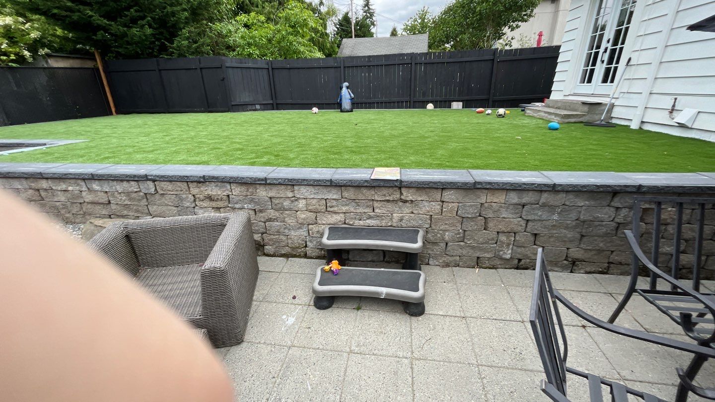 Deck Installation using Azek Vintage by Alki deck builders 