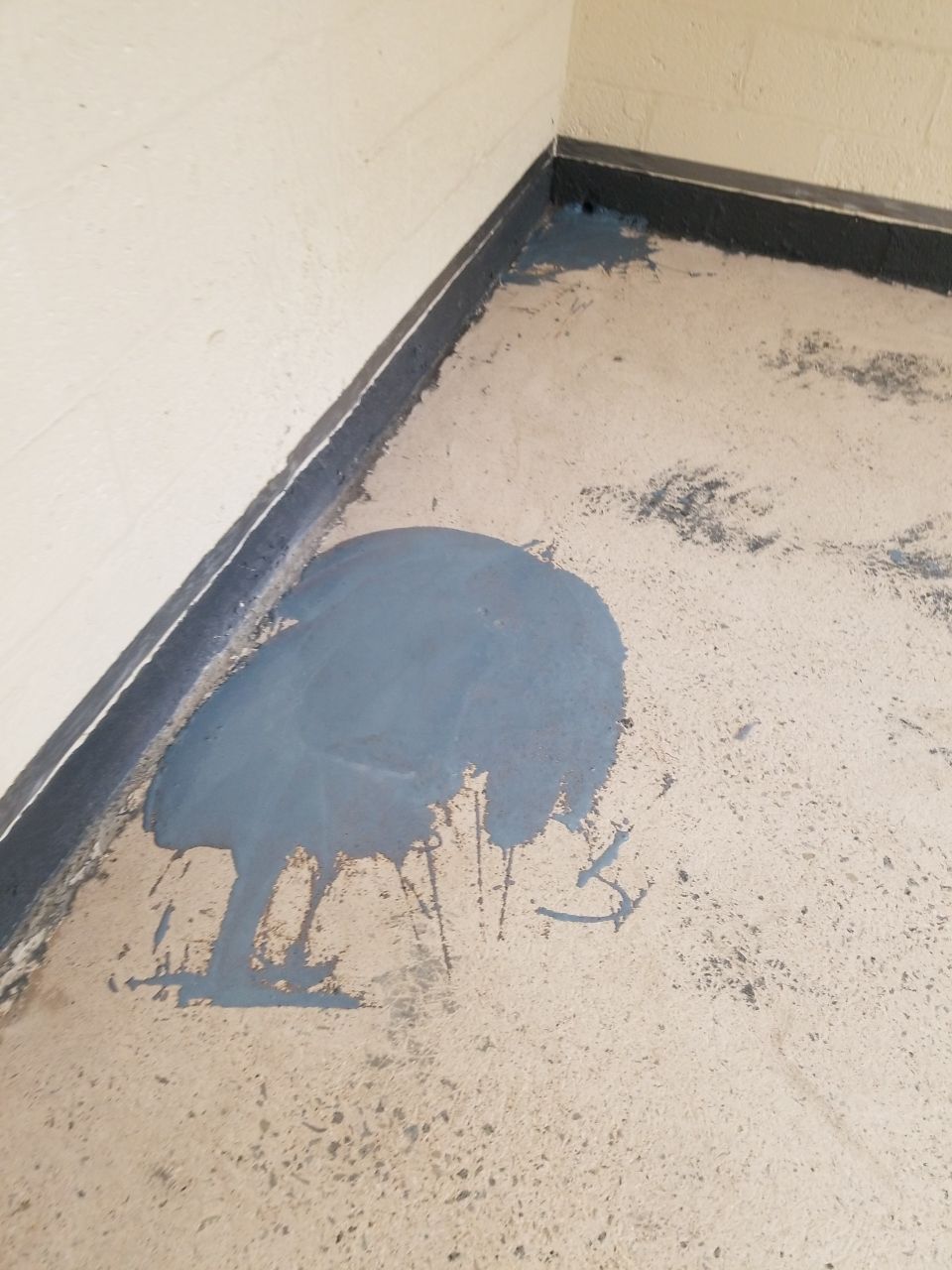 Laundry Room Floor Coating using Penntek- Silver Creek by Spectrum Painting, LLC
