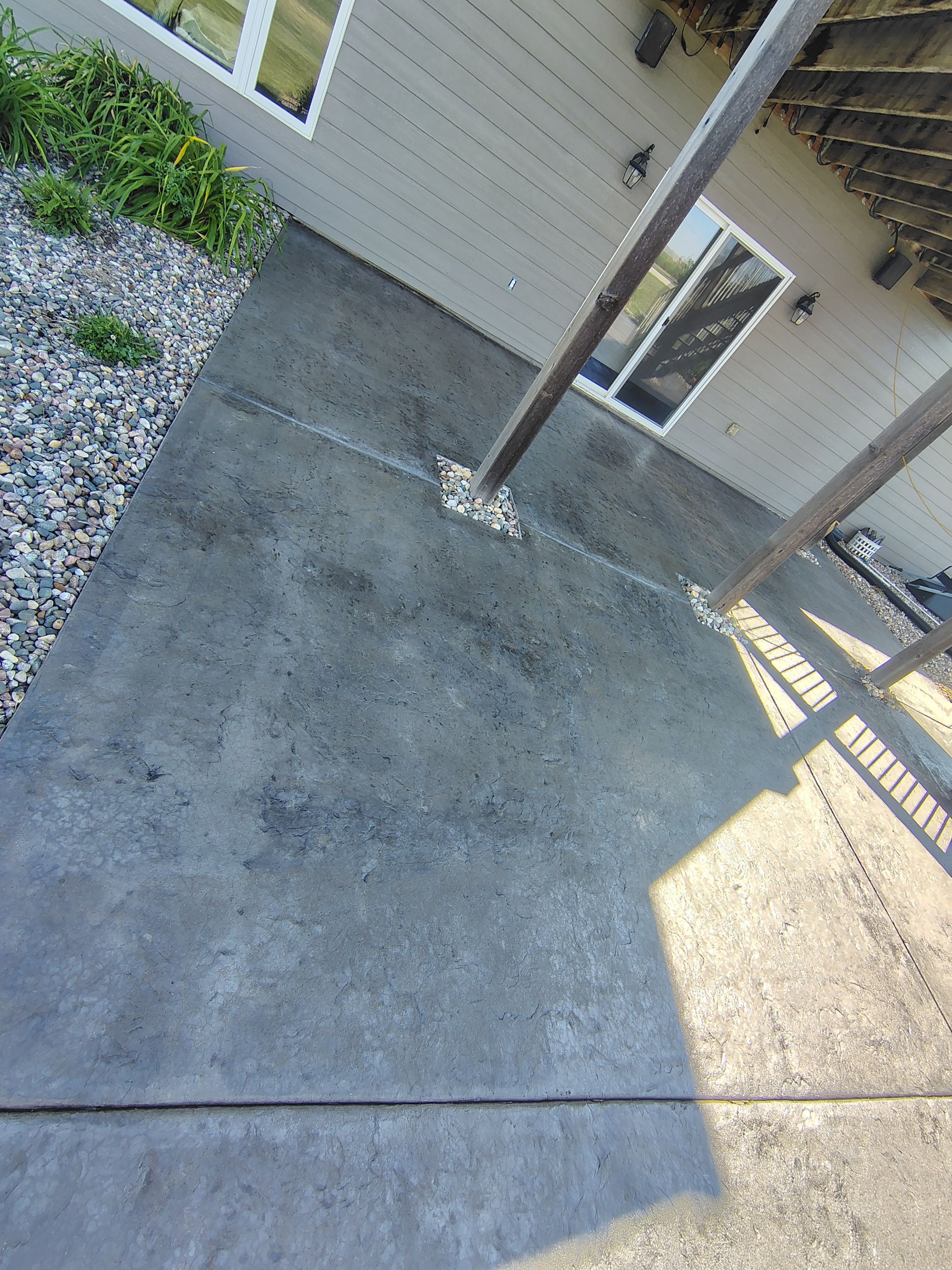 Concrete Patio Restoration and Installation in Sioux Falls by Select Painting, Coatings & Garage Cabinets