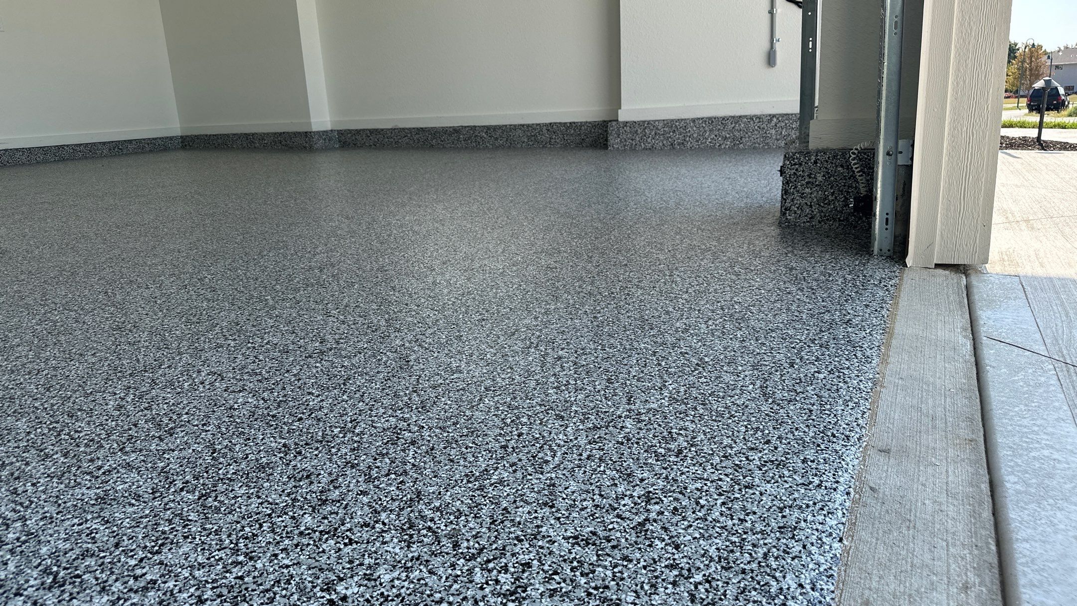 Gary W. got the garage floor of his dreams by Banner Garage