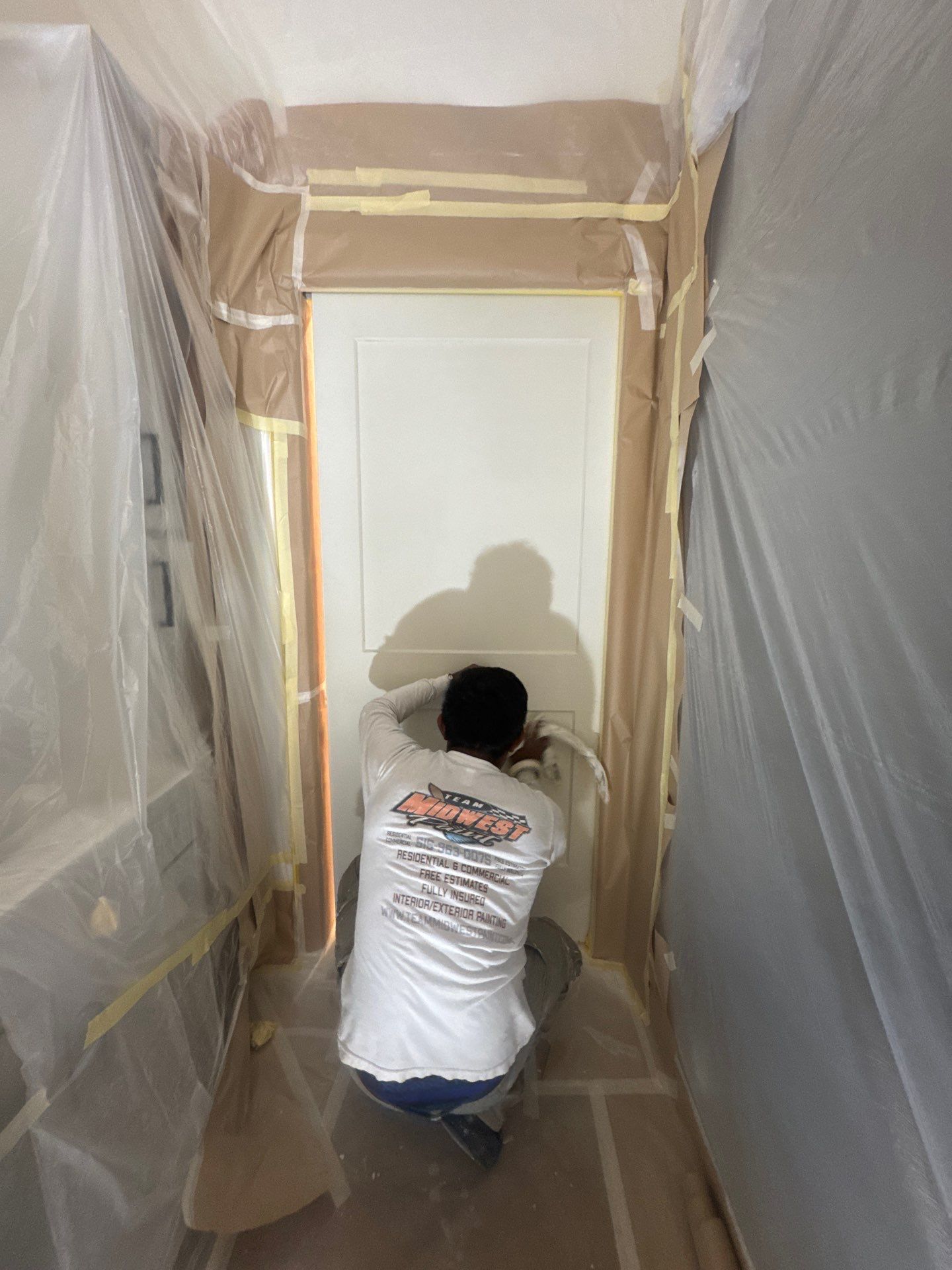 New Build Residential Interior Prime and Paint by Midwest Paint LLC