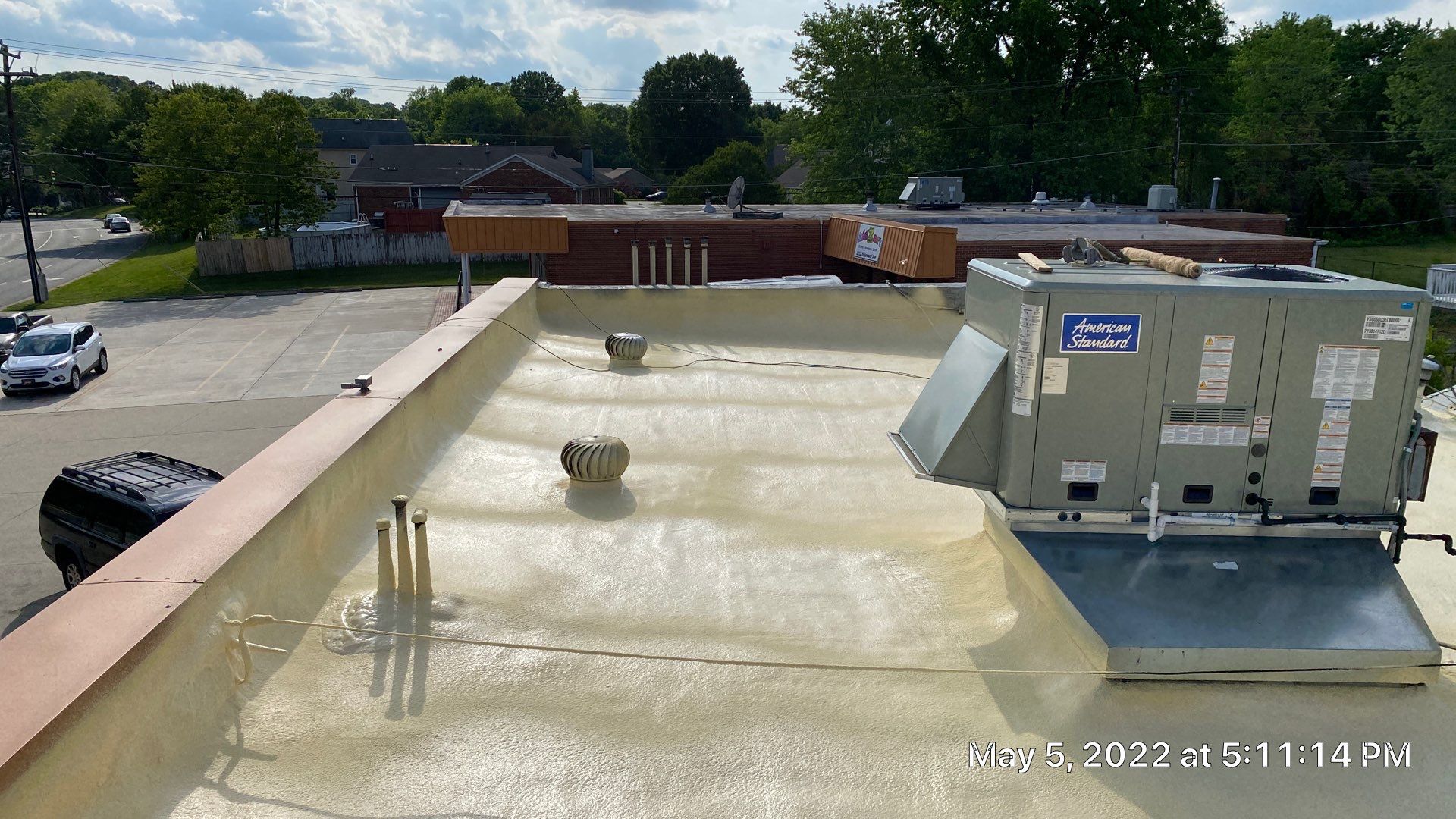 Spray Foam Roof  by Just In Time Roofing and Restoration