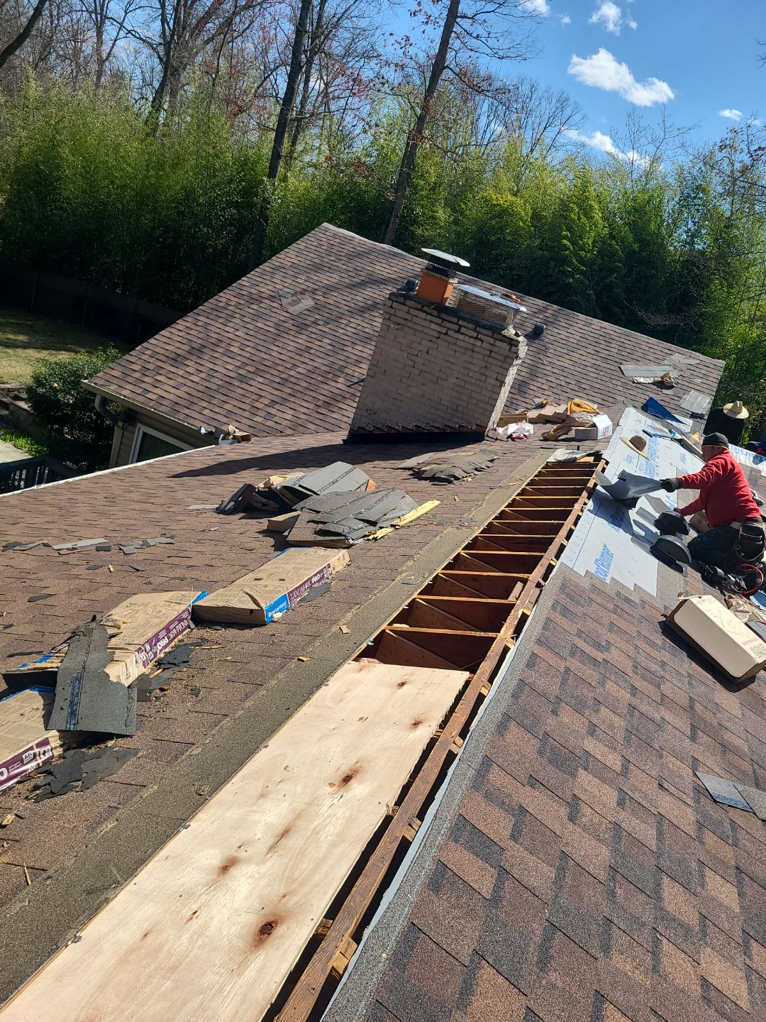 Fairfax: Residential Roof Replacement with CertainTeed Landmark Pro in Max Def Burnt Sienna by RM Banning, Inc.