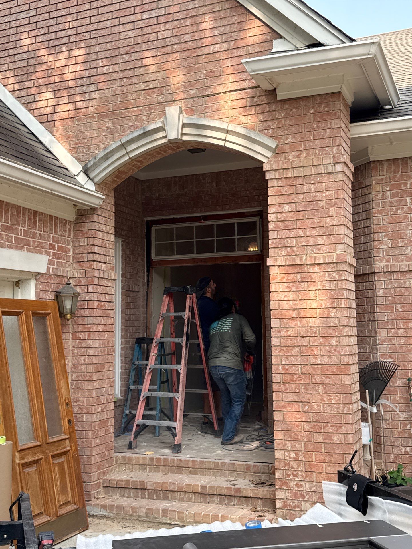 Modern Metal and Glass Entry Door Fabrication and Installation by Solara Custom Living