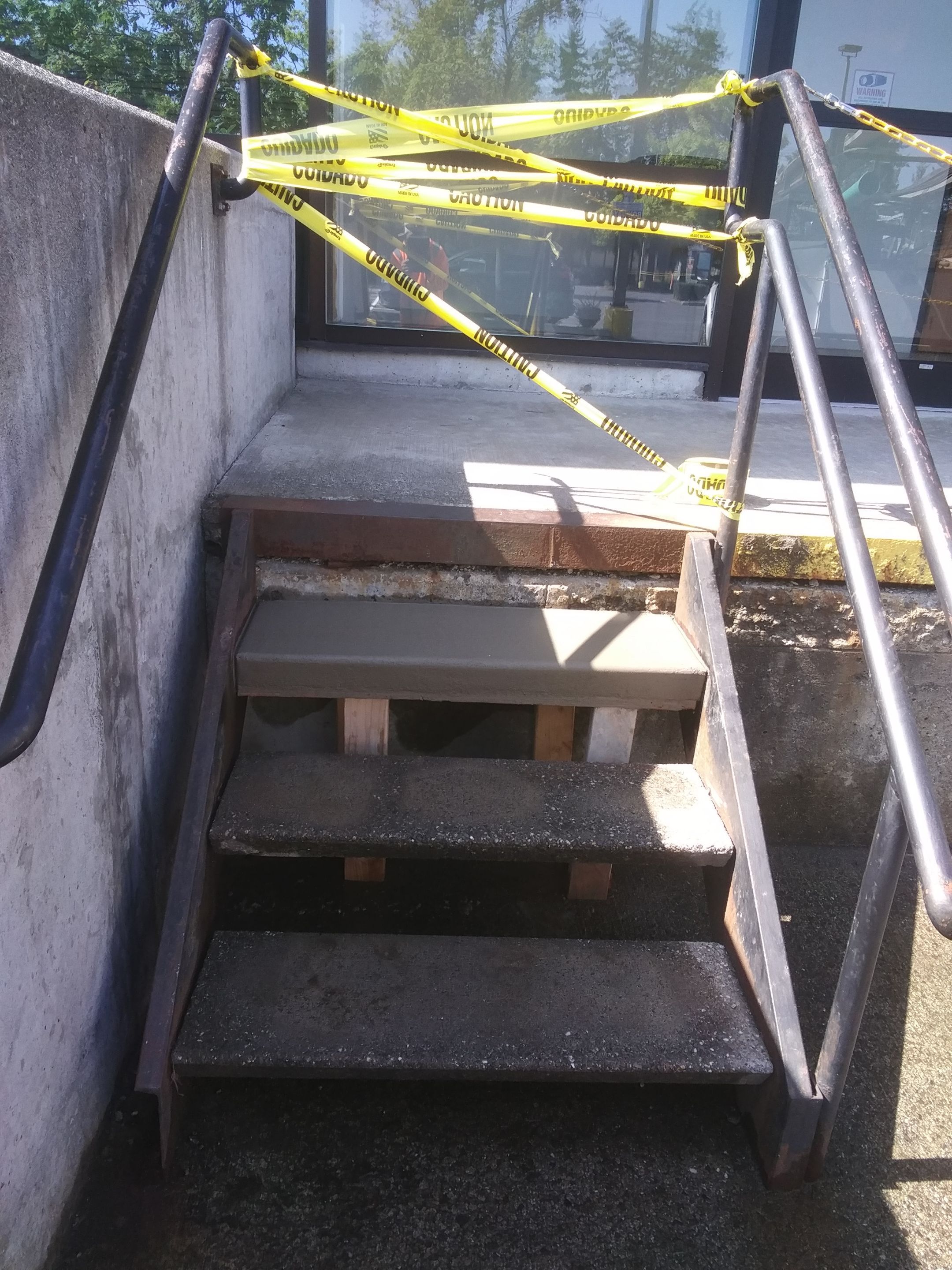 Colliers | Concrete Stair Repair  by Jireh Asphalt & Concrete Inc 