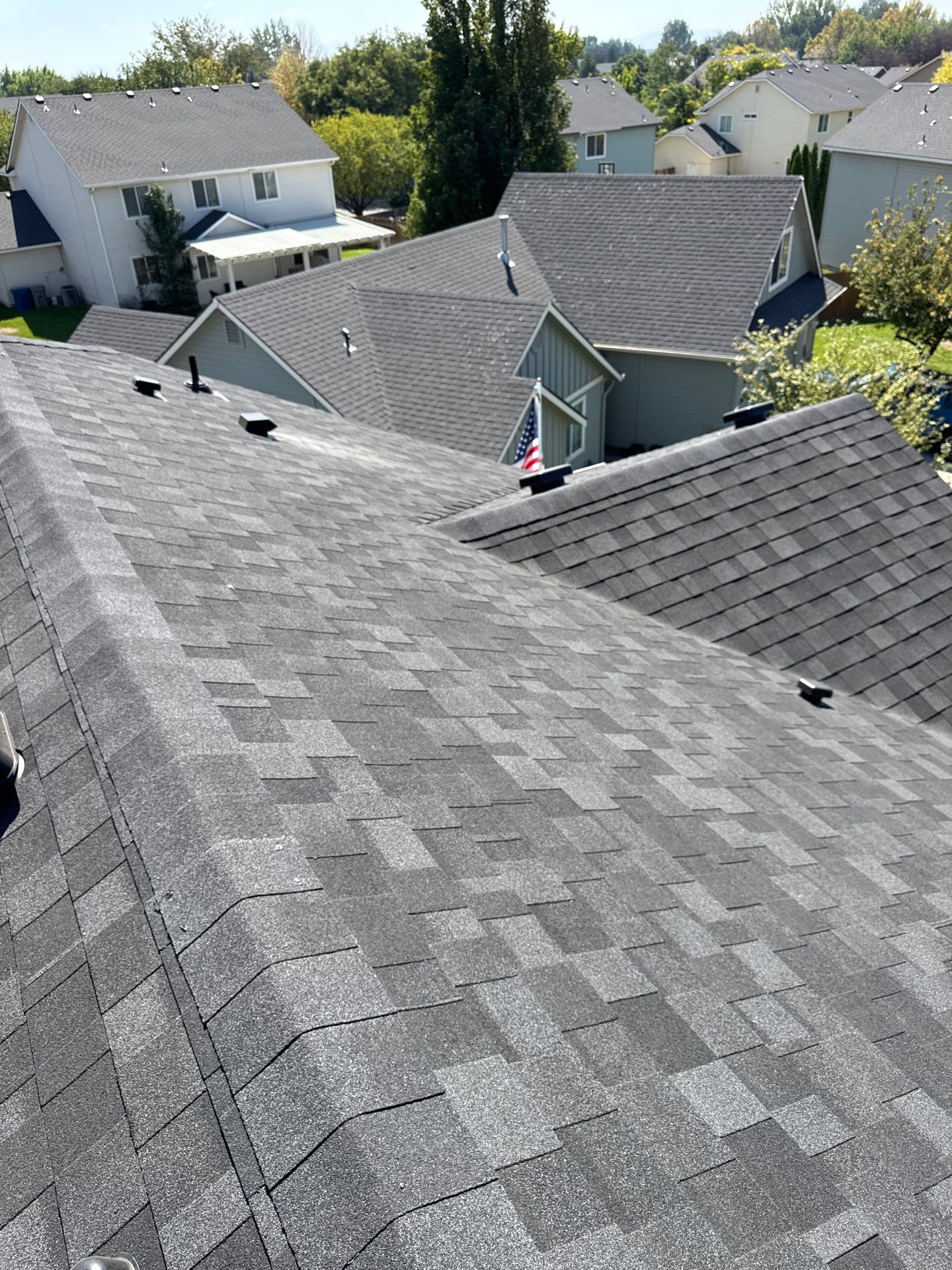 Residential Roof Replacement with Architectural Shingles in Nampa by Olive Roofing