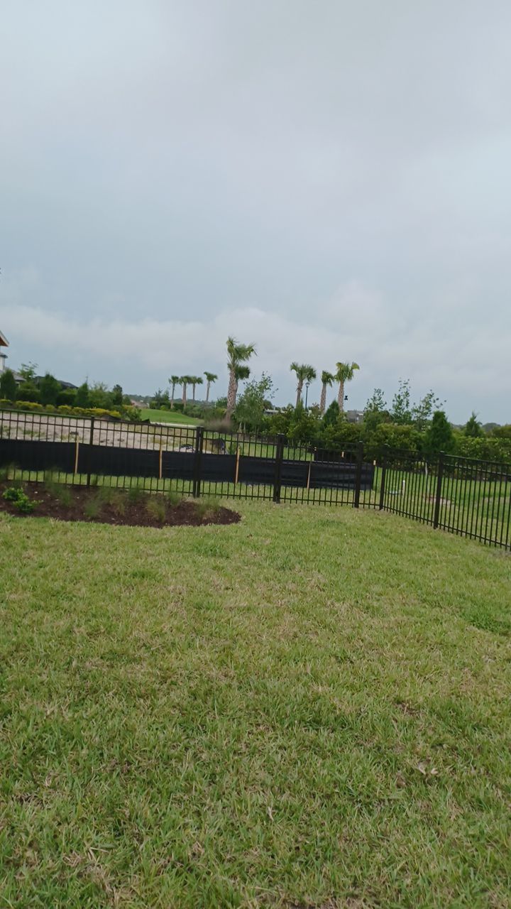 Nokomis, FL 4ft. Tall 3-Rail Bronze Aluminum  by Asap fence and gates, LLC