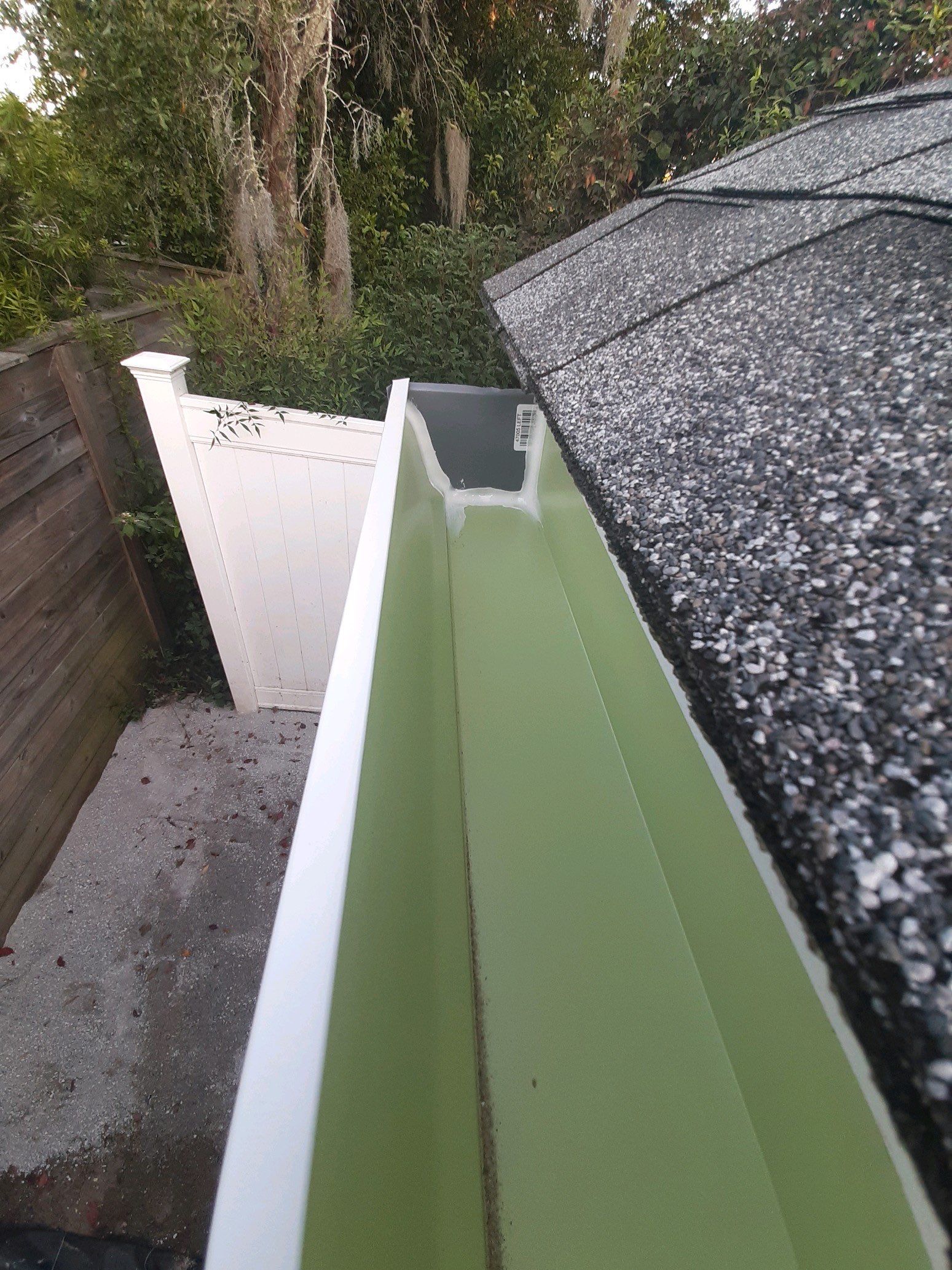 Gutter Installation using K-Style Seamless Gutters by Gutter Professors