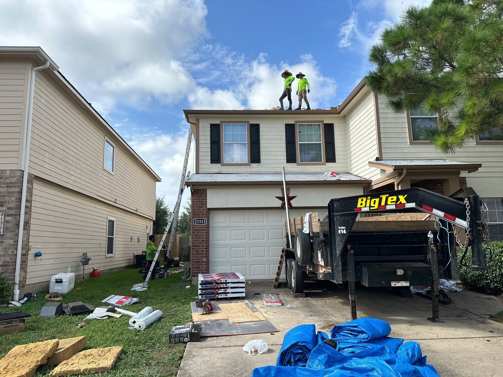 Project in Katy by Motion Roofing