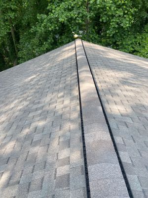 Residential Roofing Installation using TAMKO TITAN - THUNDERSTORM GRAY