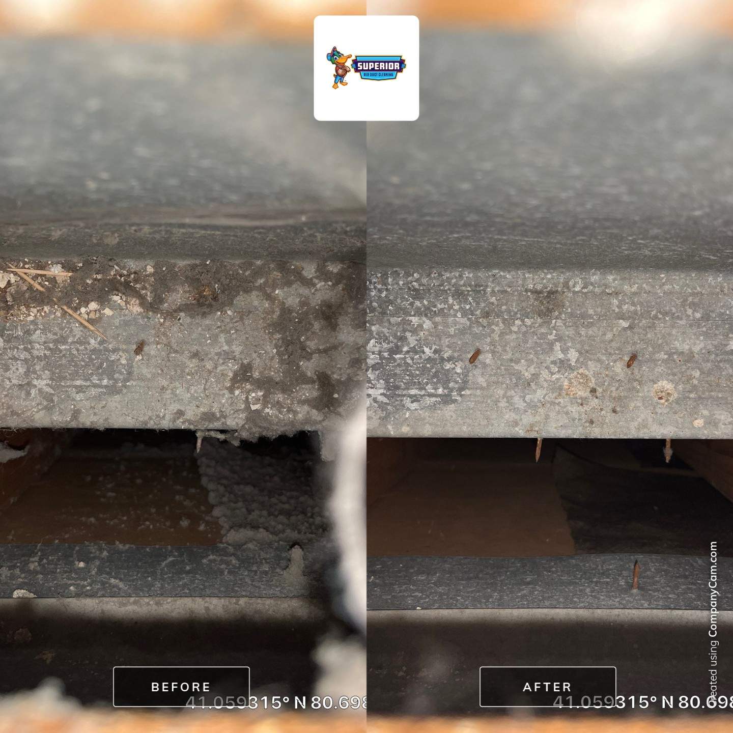 Air Duct Cleaning With a Vacuum Truck in Youngstown, OH by Superior Air Duct Cleaning