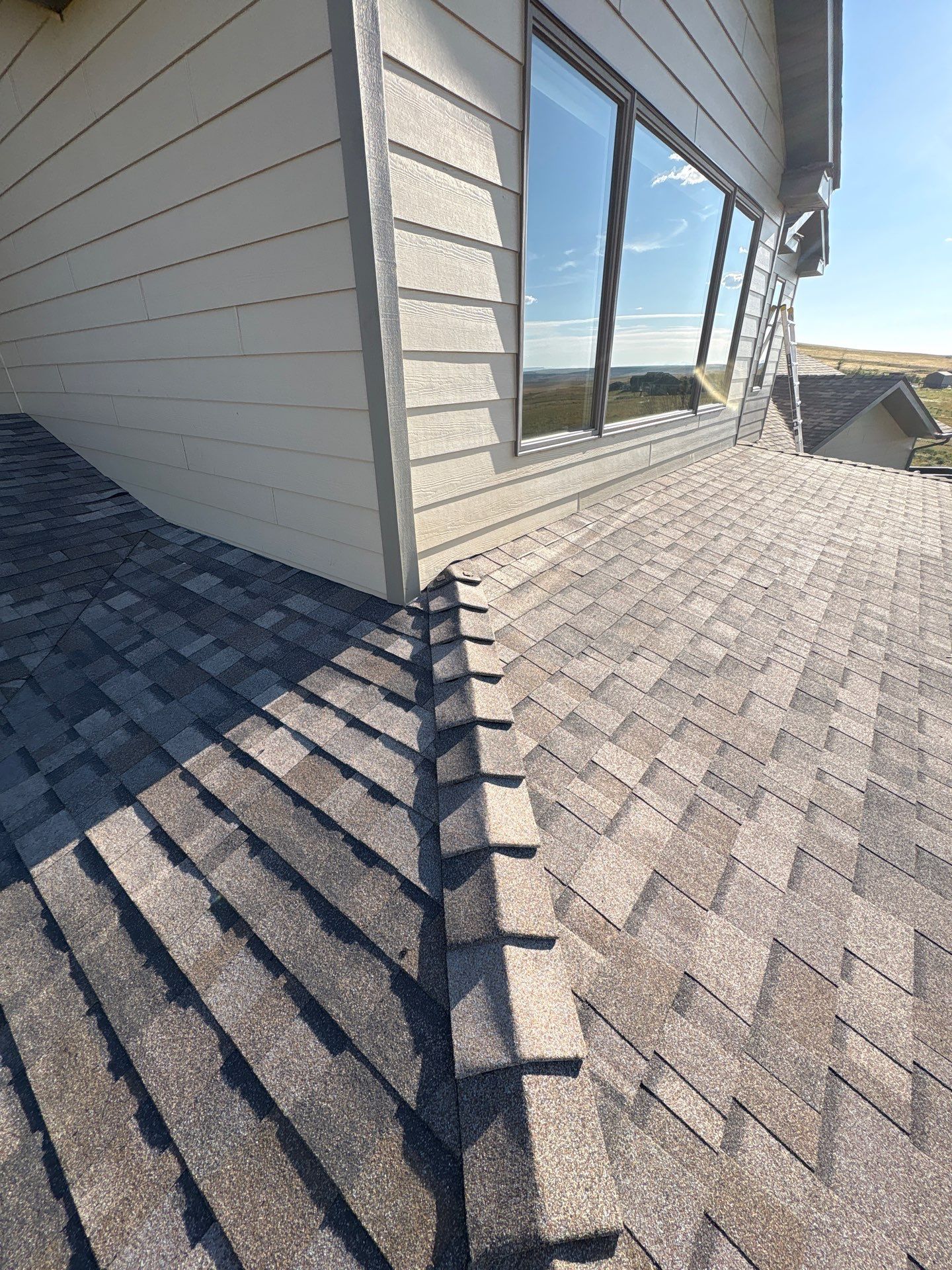 Owens Corning Architectural Shingle Roof Replacement in Great Falls by KQC Roofing