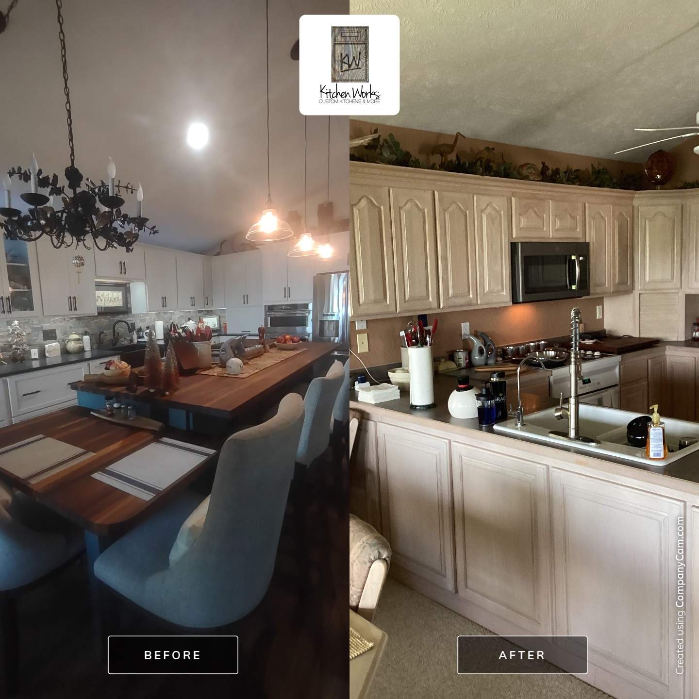 Mike & Mitzi Barnes by Kitchen Works LLC
