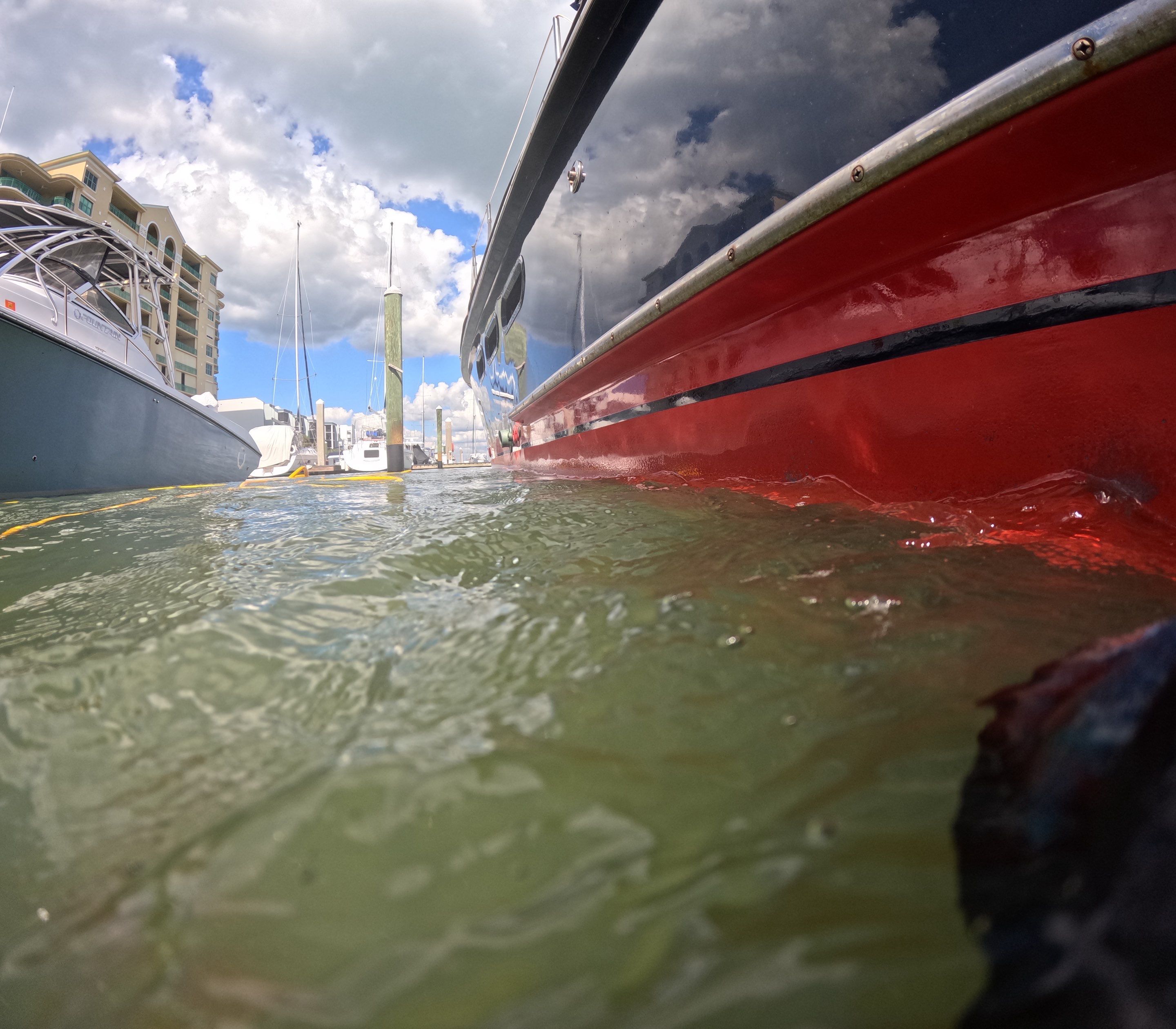 Project in North Fort Myers, FL by Florida Hull Cleaning 
