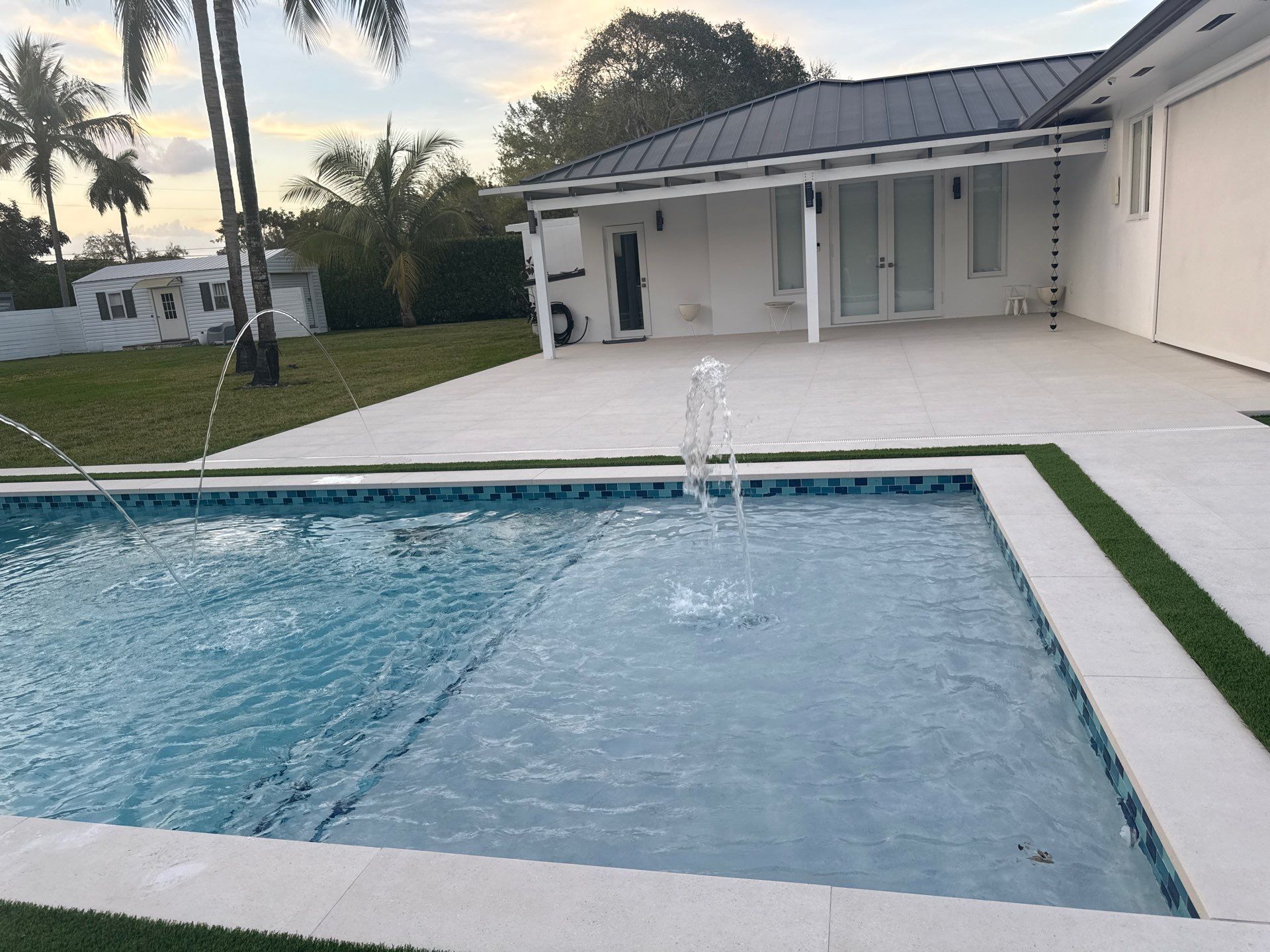 Project in South Miami by ROSMEL POOLS INC