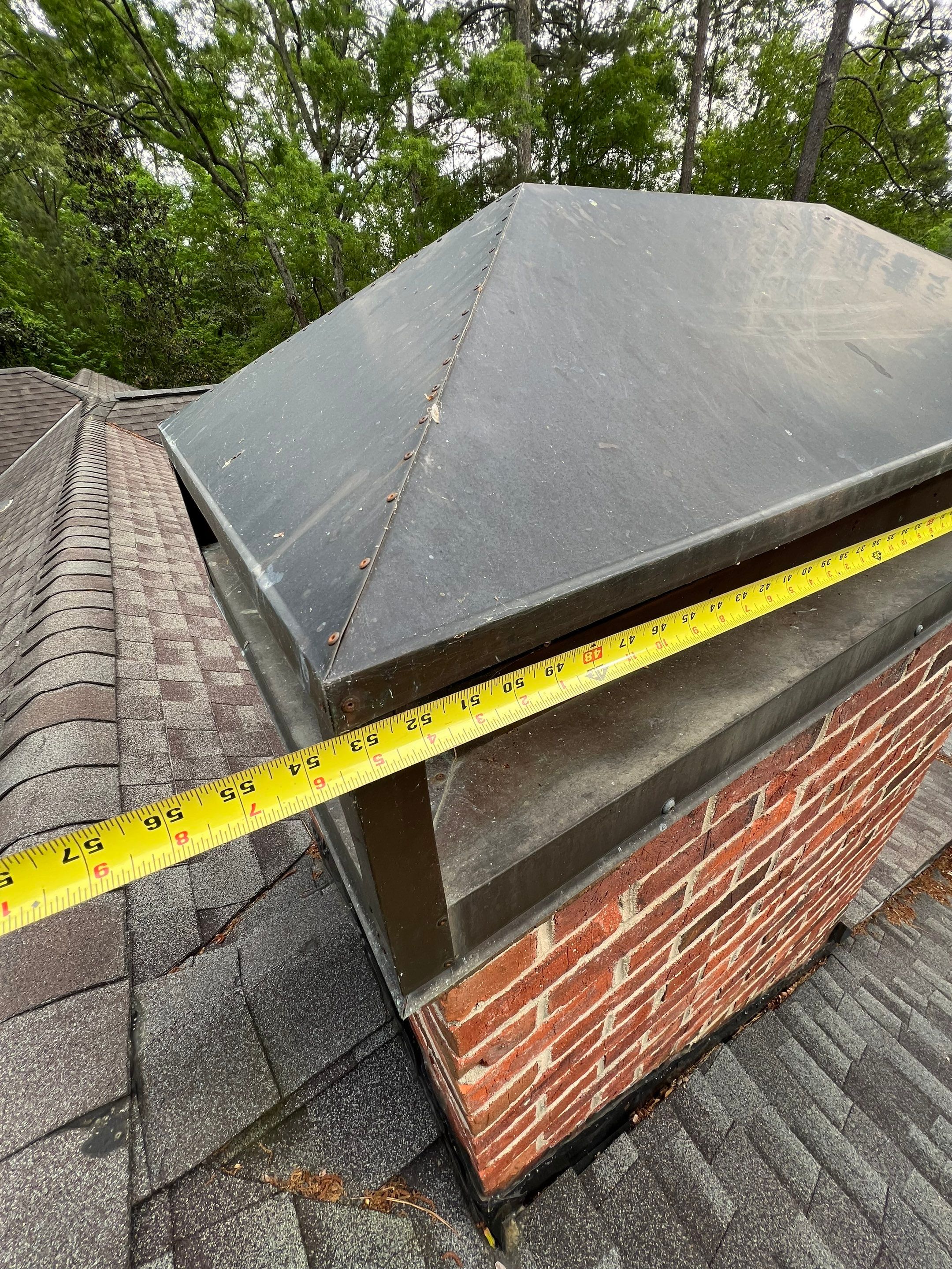 Stunning Chimney Metalwork by Georgia Roof Advisors