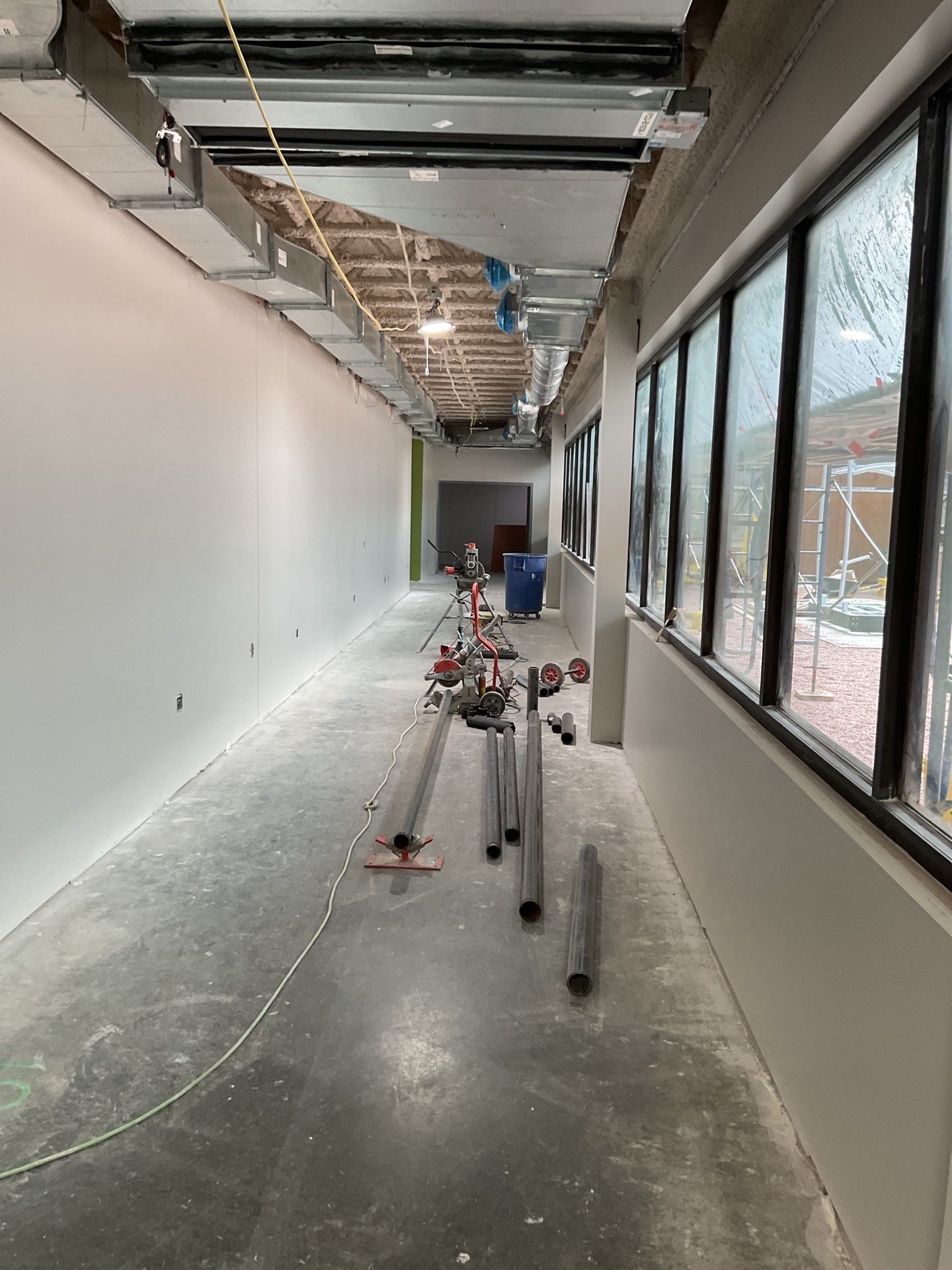 New Commercial Build Painting by Select Painting, Coatings & Garage Cabinets