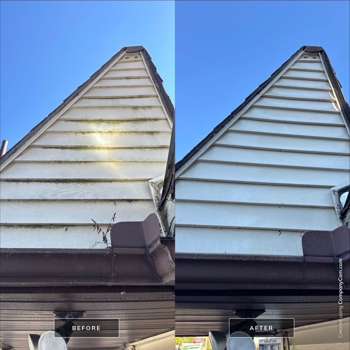 Commercial Building Wash Island Lake 176 & Roberts Rd by Simmons Power & Soft Washing