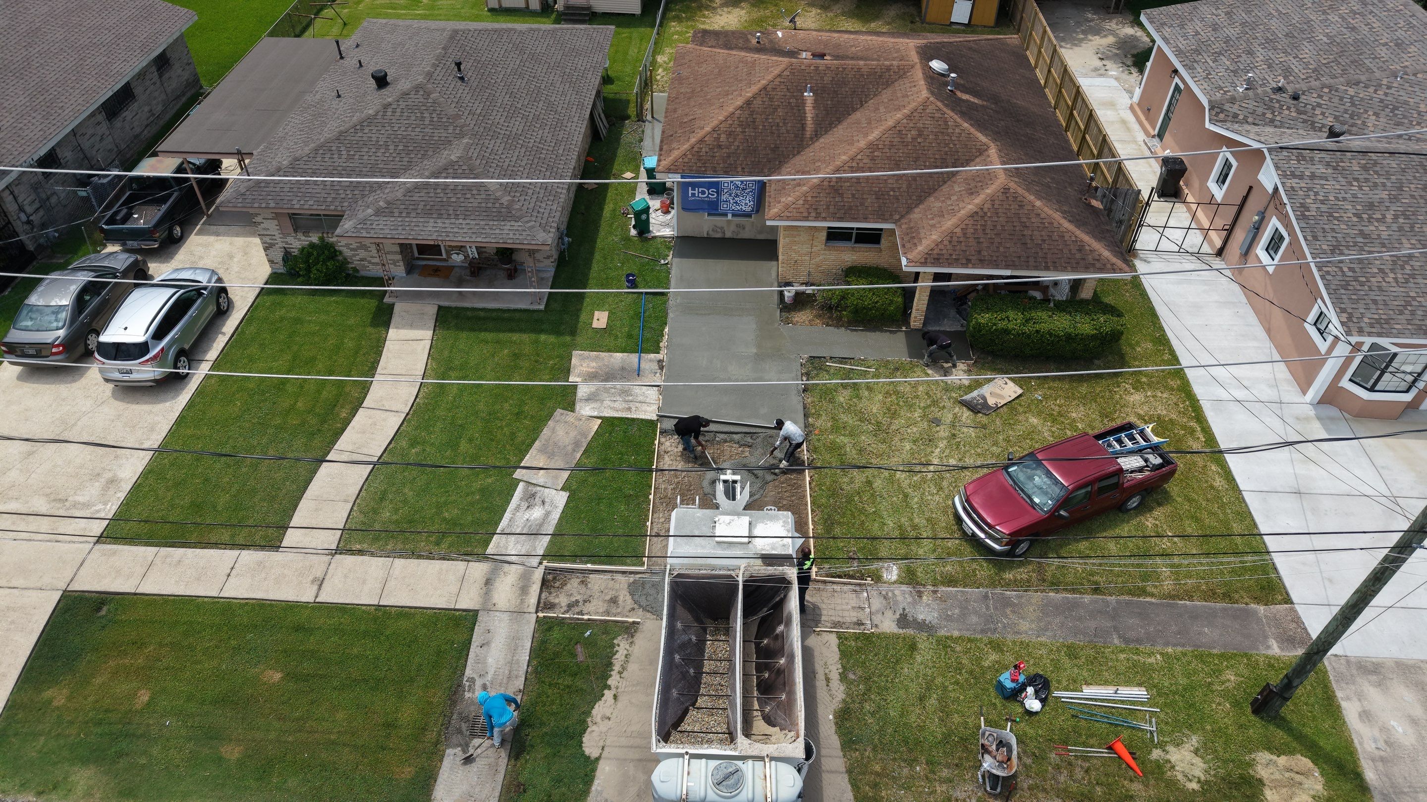 HDS Contractors - Concrete Installation in Kenner by HDS Contractors