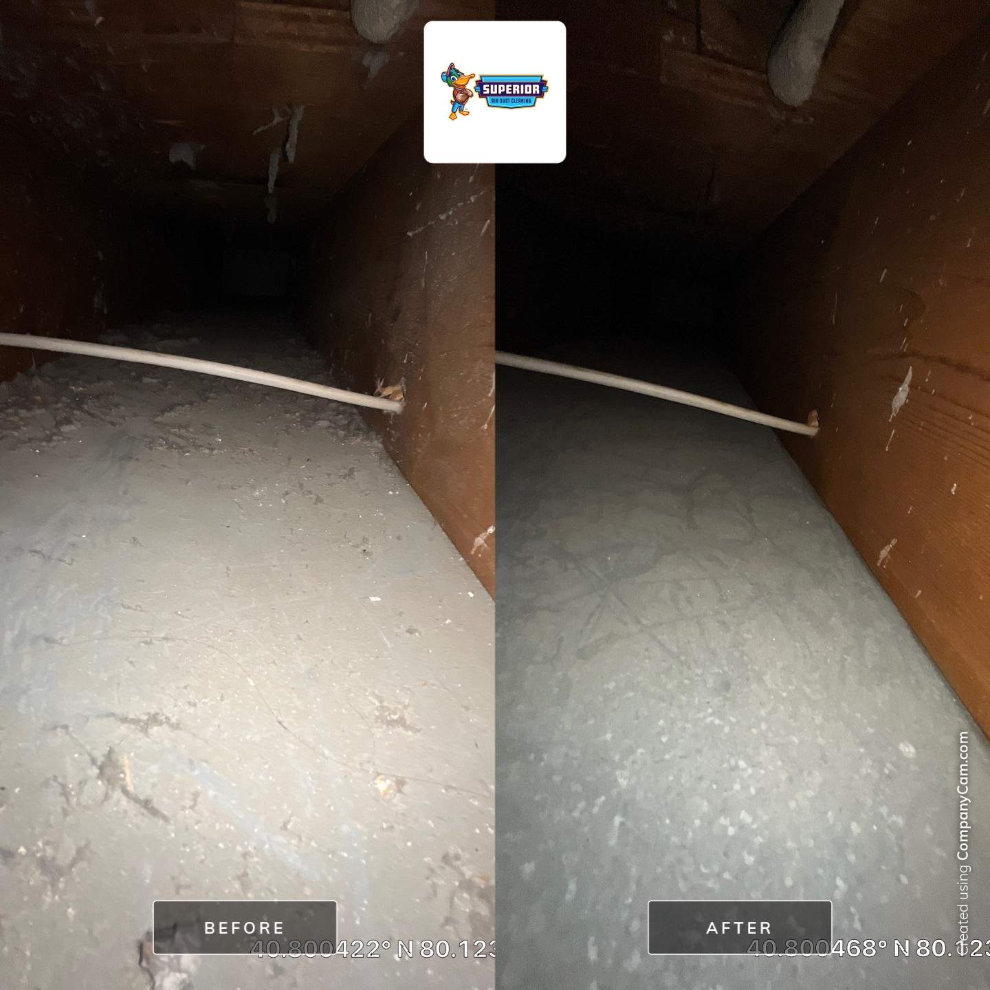 Air Duct Cleaning With a Vacuum Truck in Harmony, PA by Superior Air Duct Cleaning