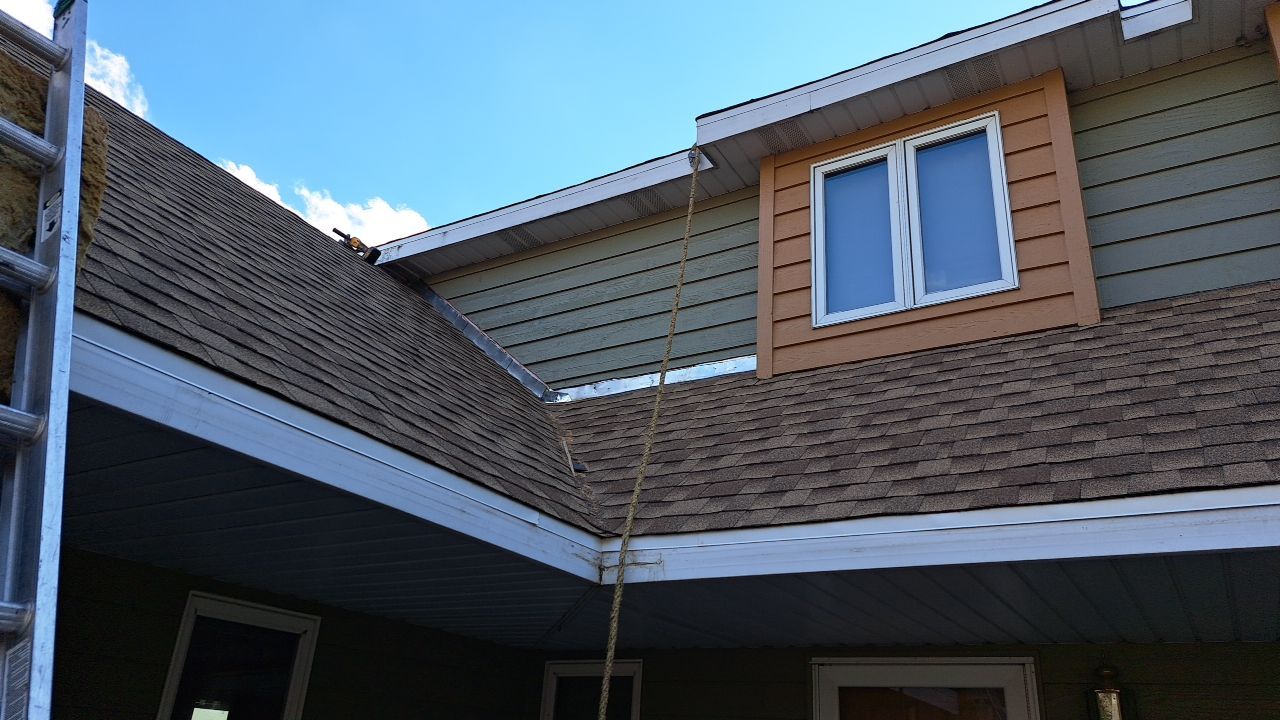 Residential Roof Installation in Plymouth, WI by Gellings Roofing & Siding