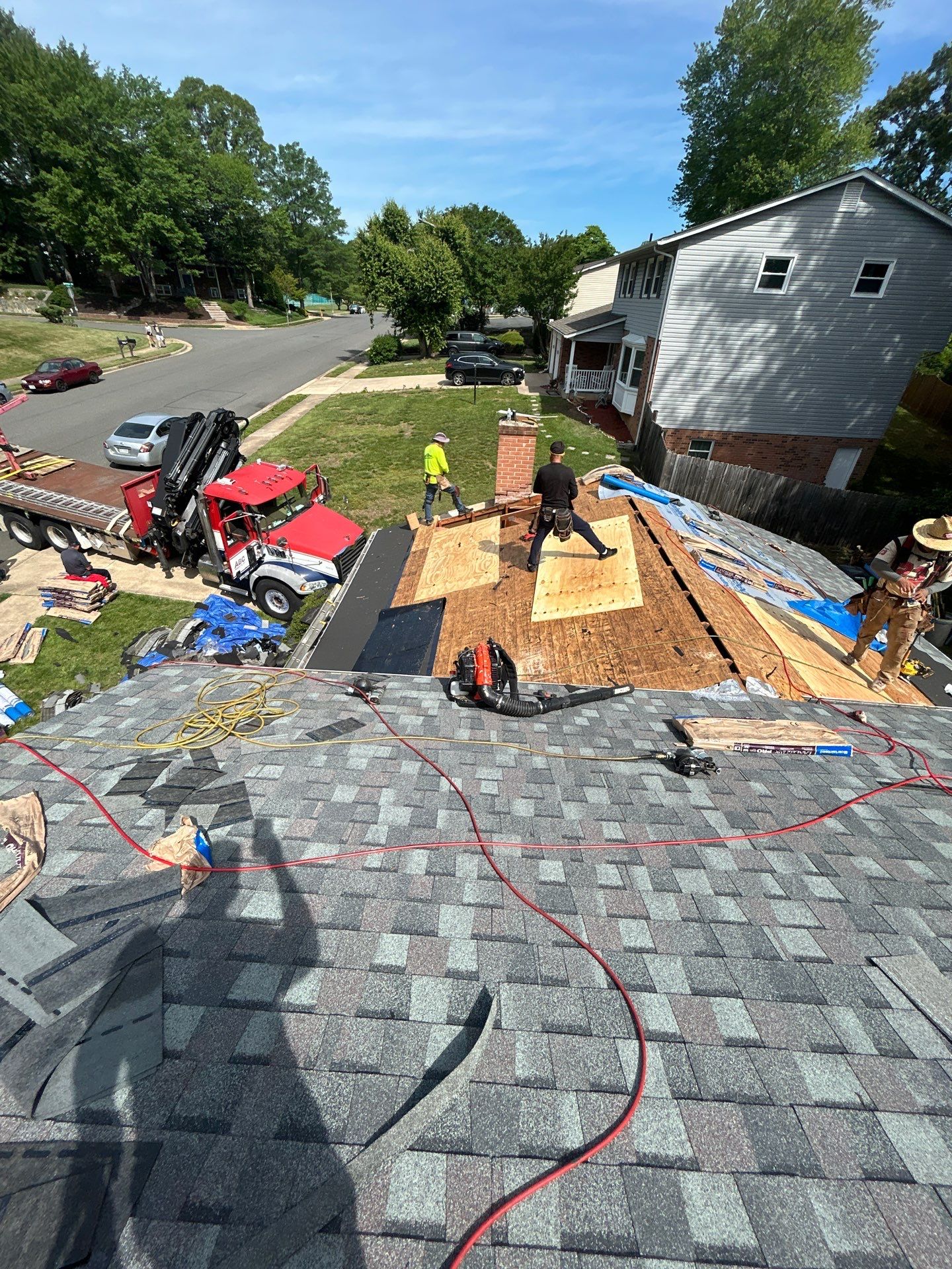 Montclair: Residential Roof Replacement with CertainTeed Landmark Pro in Max Def Colonial Slate by RM Banning, Inc.