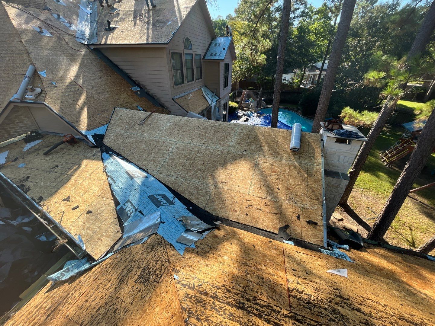 Residential Roof Replacement using GAF shingles by Elite Roofing LLC