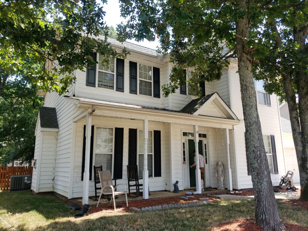 House Wash using cleaner by G&H Home Tech Pros LLC