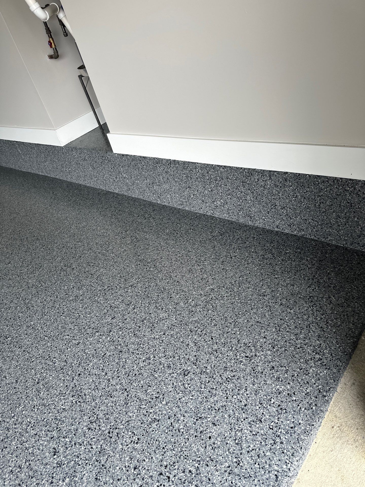 Garage Floor Coating using Nightfall by My Garage Floor Guys