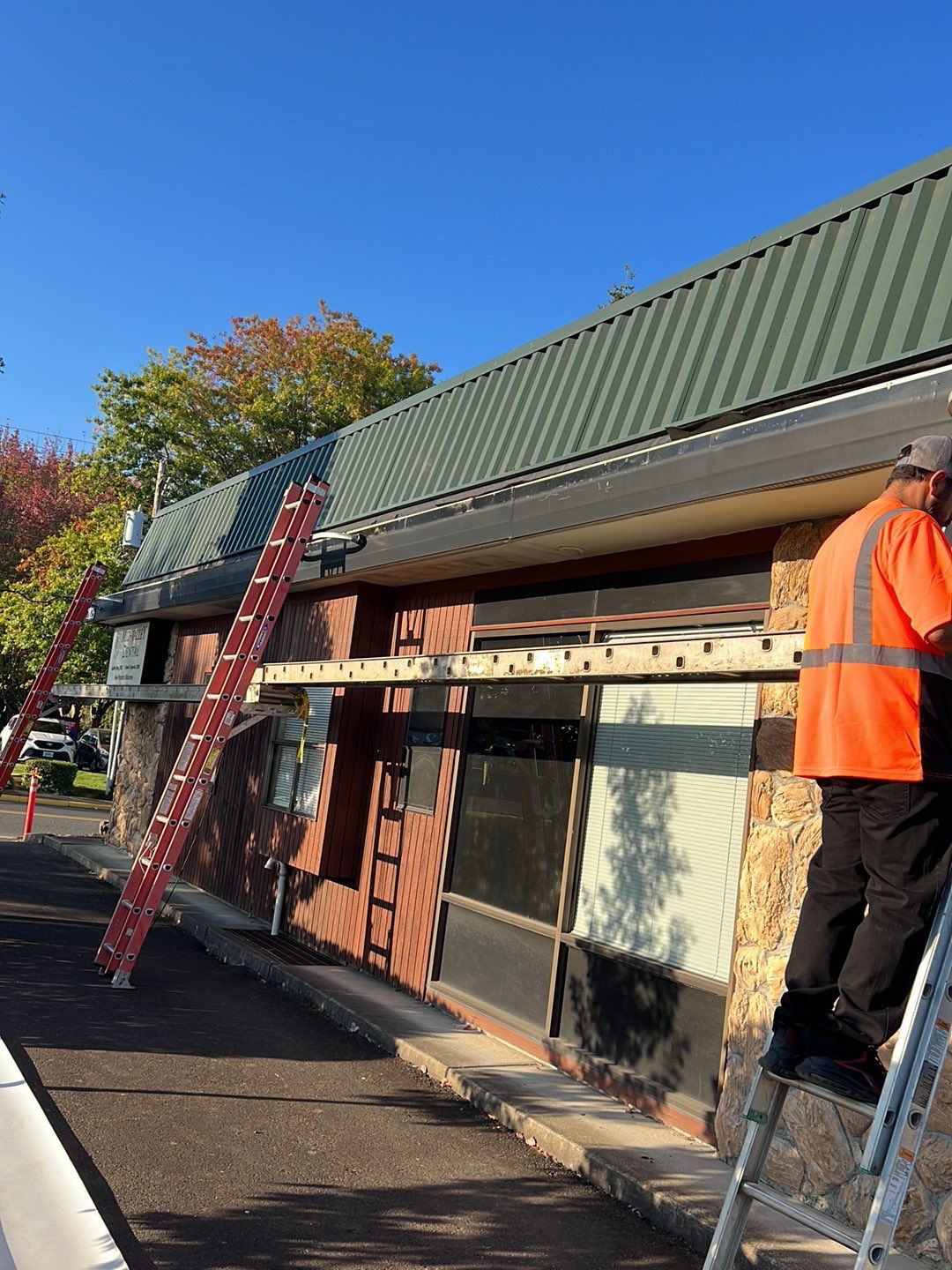 Commercial Roofing Installation using GAF 60Mil TPO  by Orezona Building & Roofing Company, Inc.