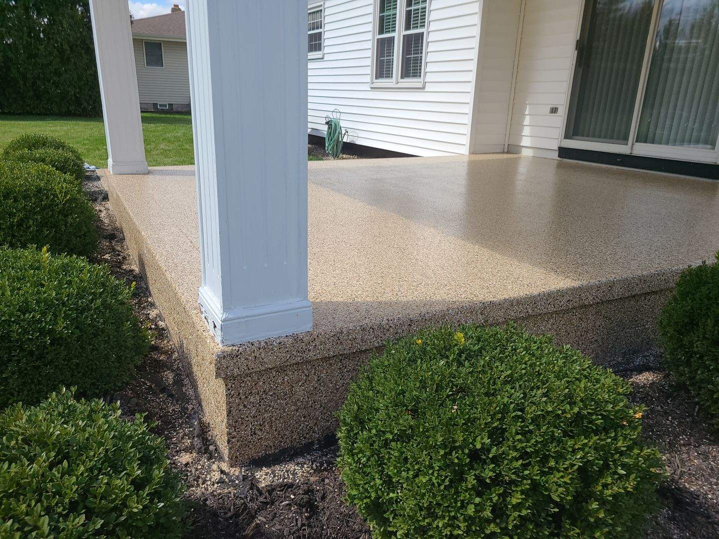 Porch & Patio in Sandstone - Poland, OH by Alexander Concrete Coatings