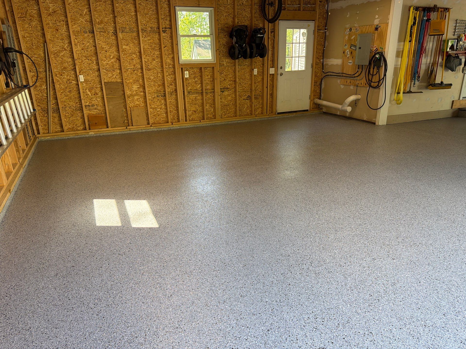 Vintage Silverado Garage Coating by NG Masonry & Construction LLC