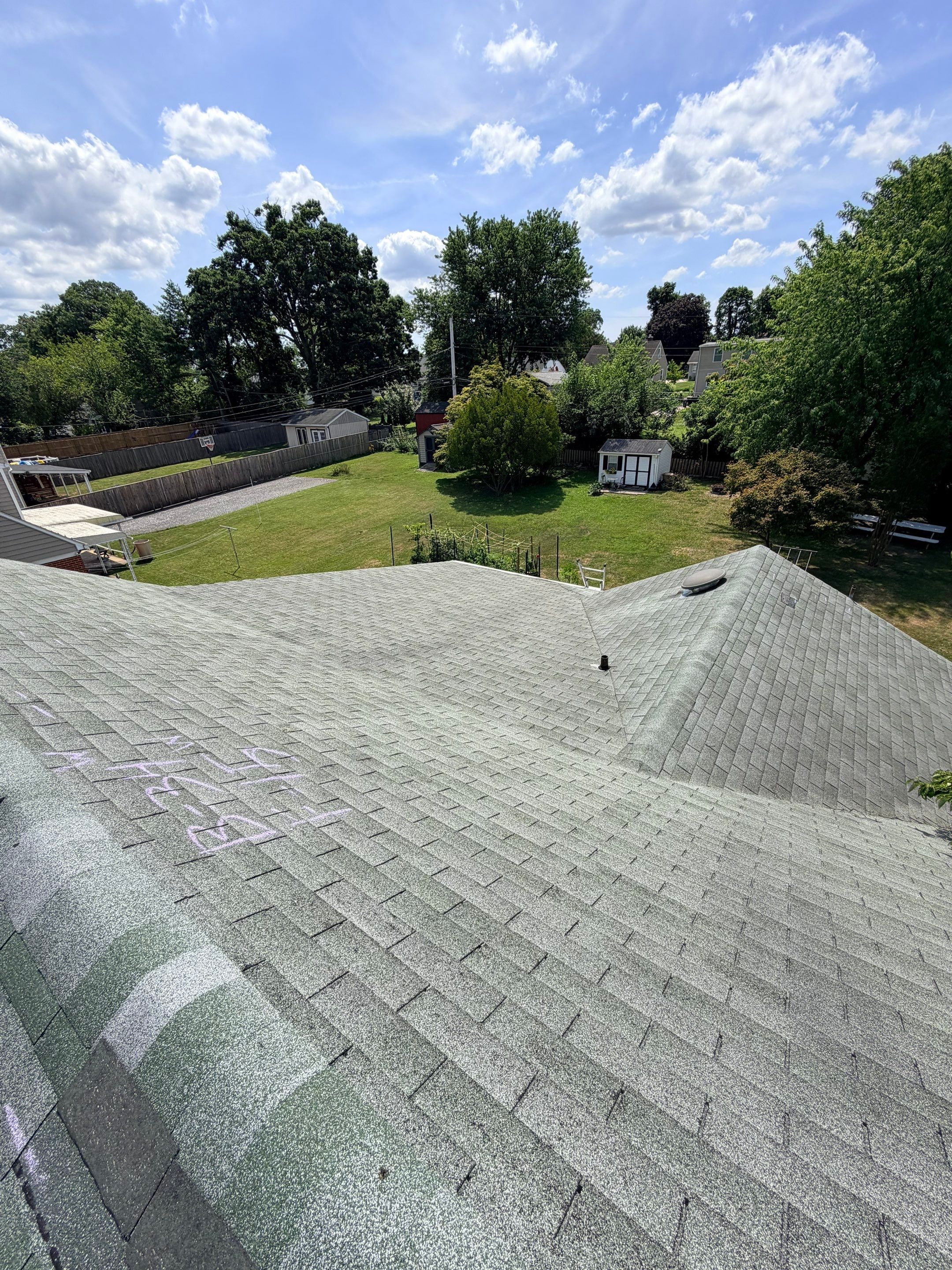 Architectural Asphalt Shingle Roof Replacement in Timonium, Maryland by First Chesapeake Roofing