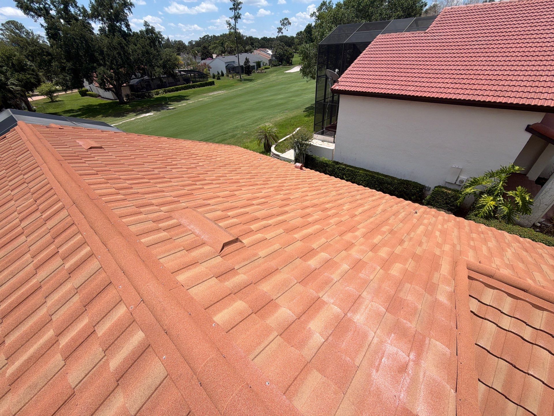 Tile Roof Cleaning in Orlando by Mallard Systems