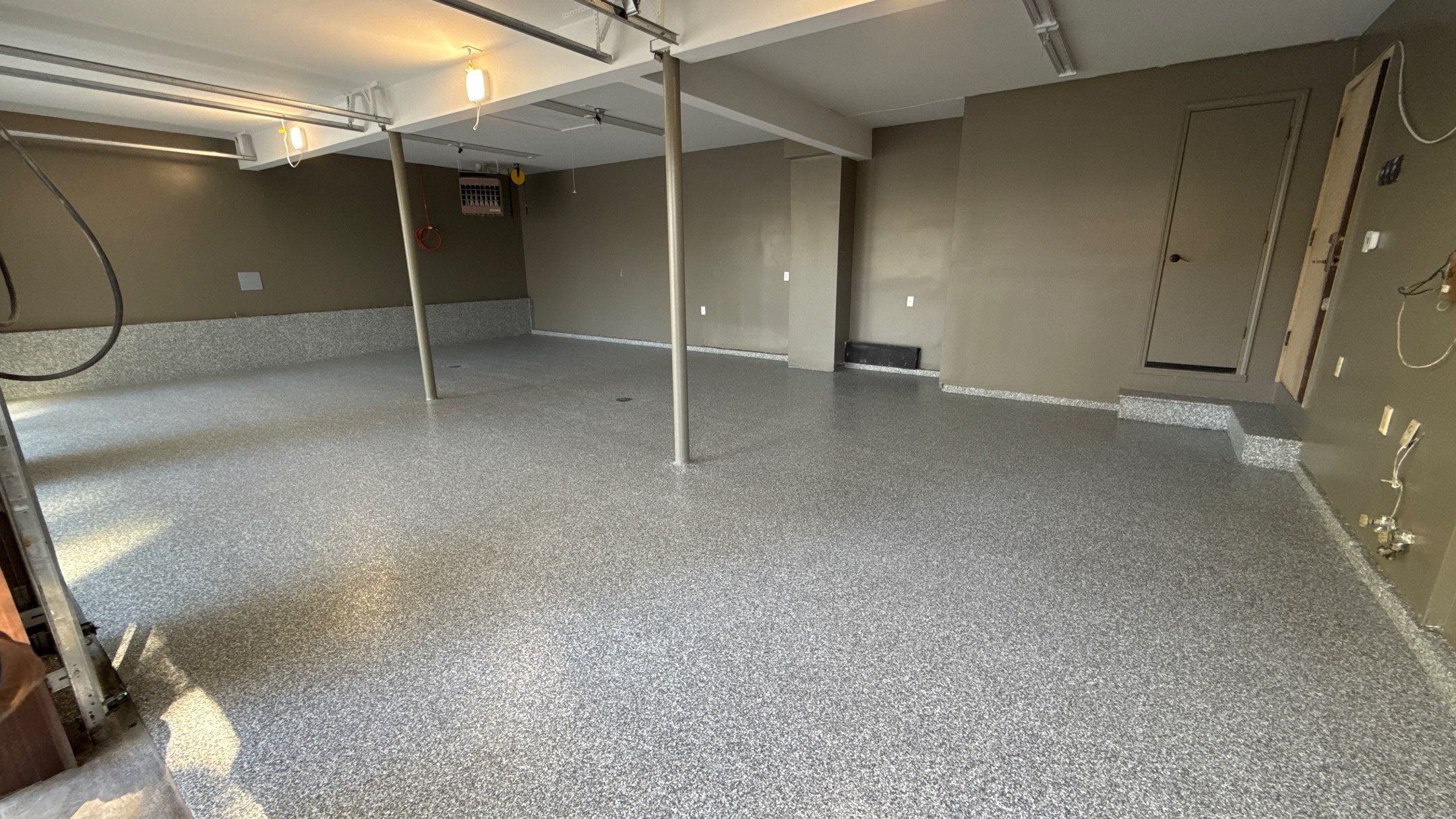 Stonehenge Flake Color Could Be Your Choice Too  by Banner Garage