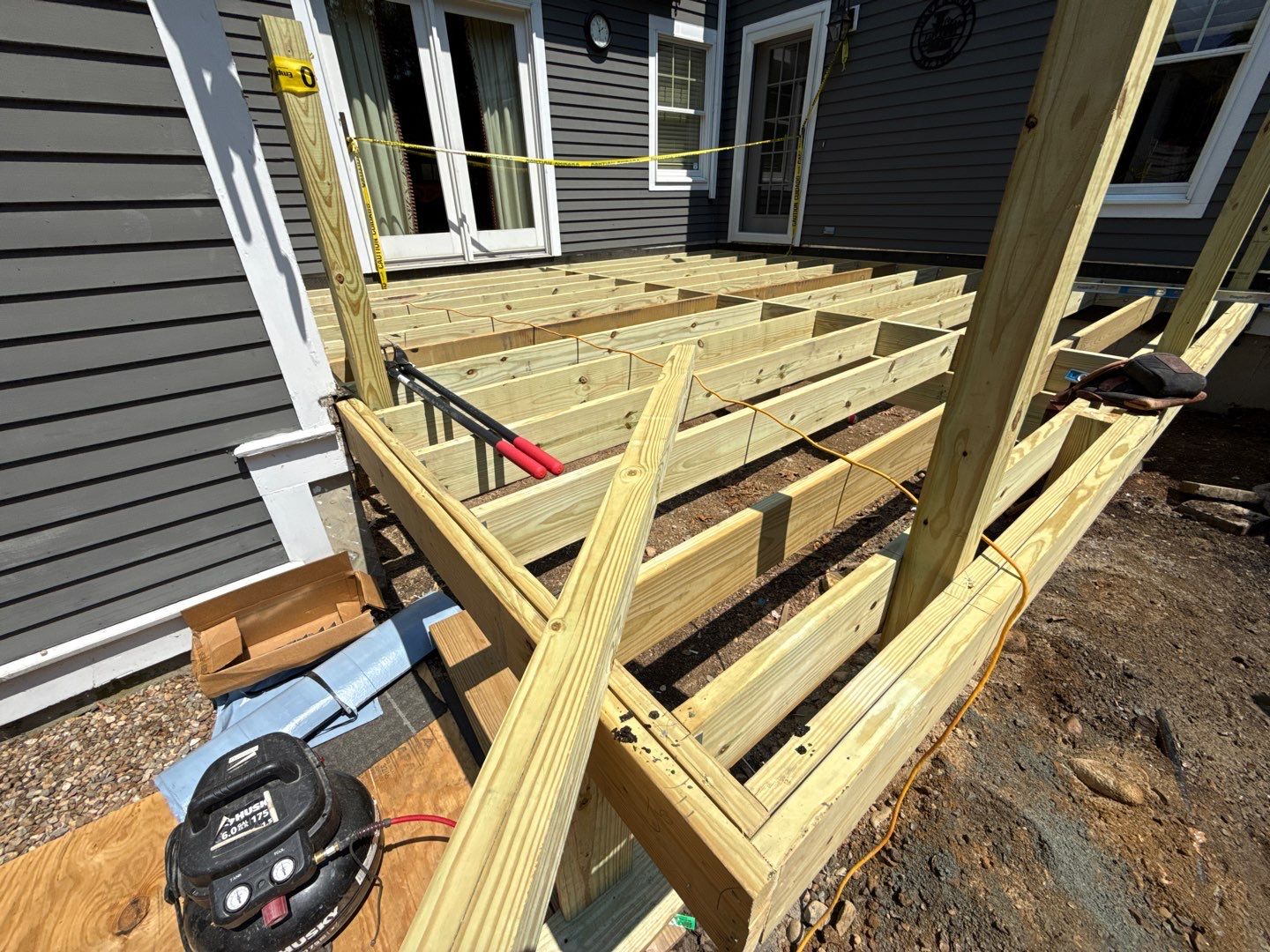 Custom TimberTech Composite Deck Replacement in Newburyport, MA by Sensible Home Solutions