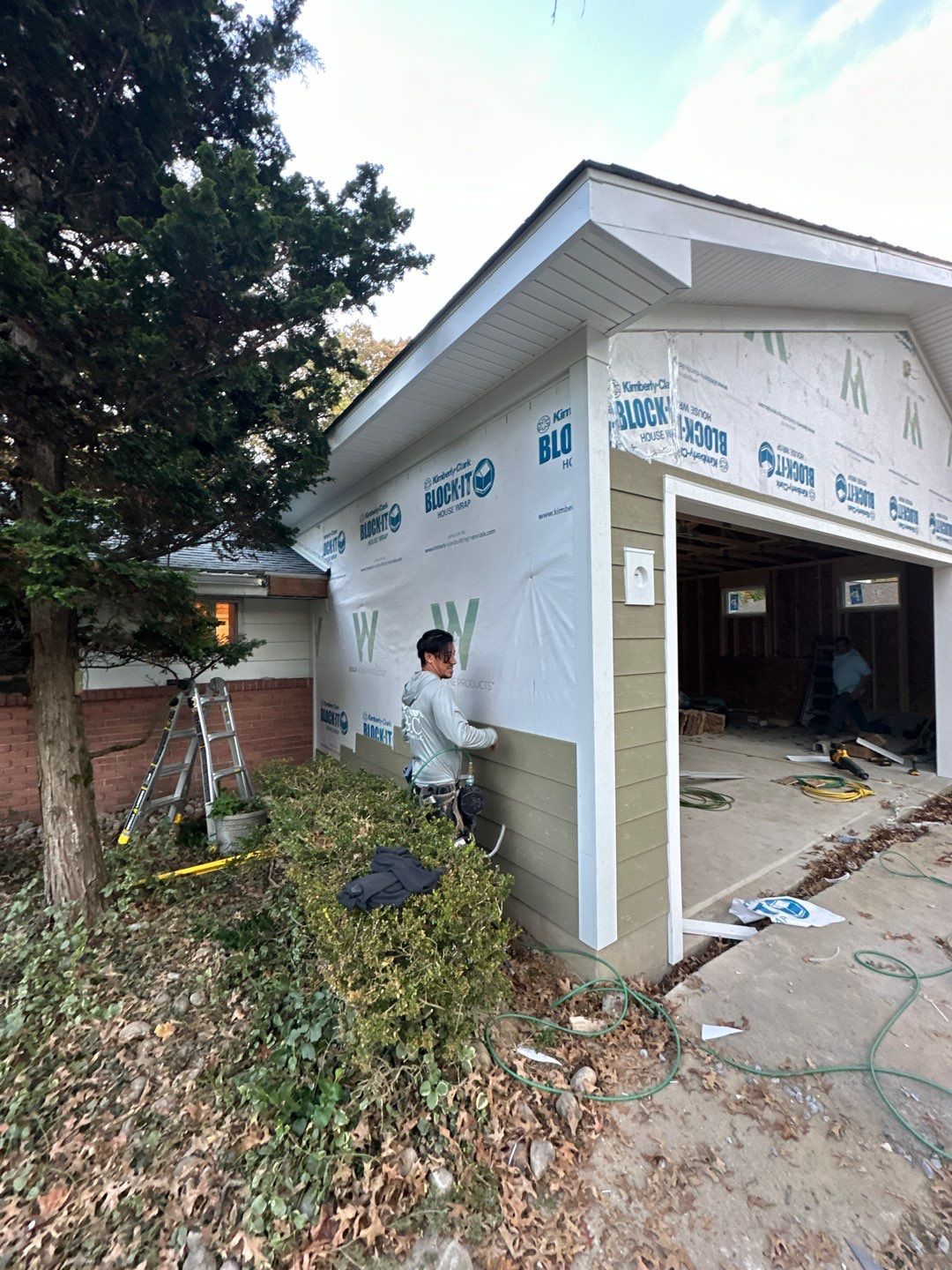 Garage Addition Project in MD by Bec Construction Llc