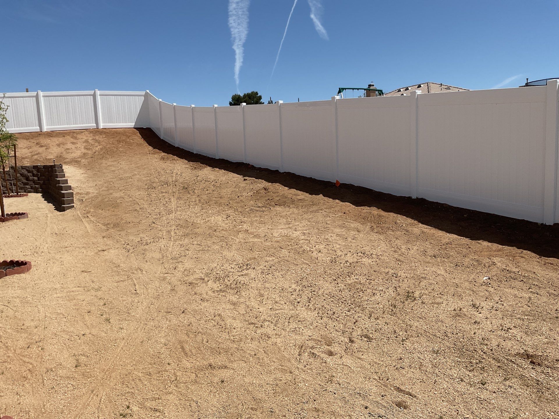 Fence Installation using Vinyl by Fence Guys Inc. 