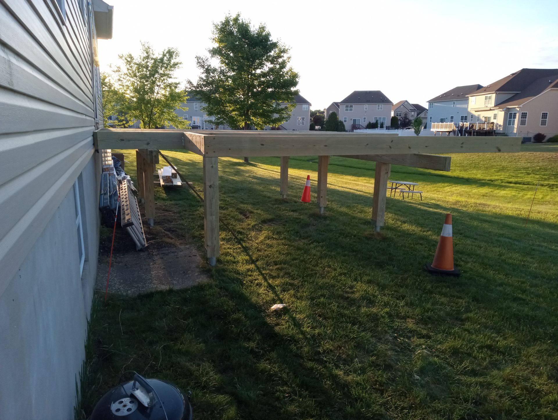New Deck in Monroe by deck guardian