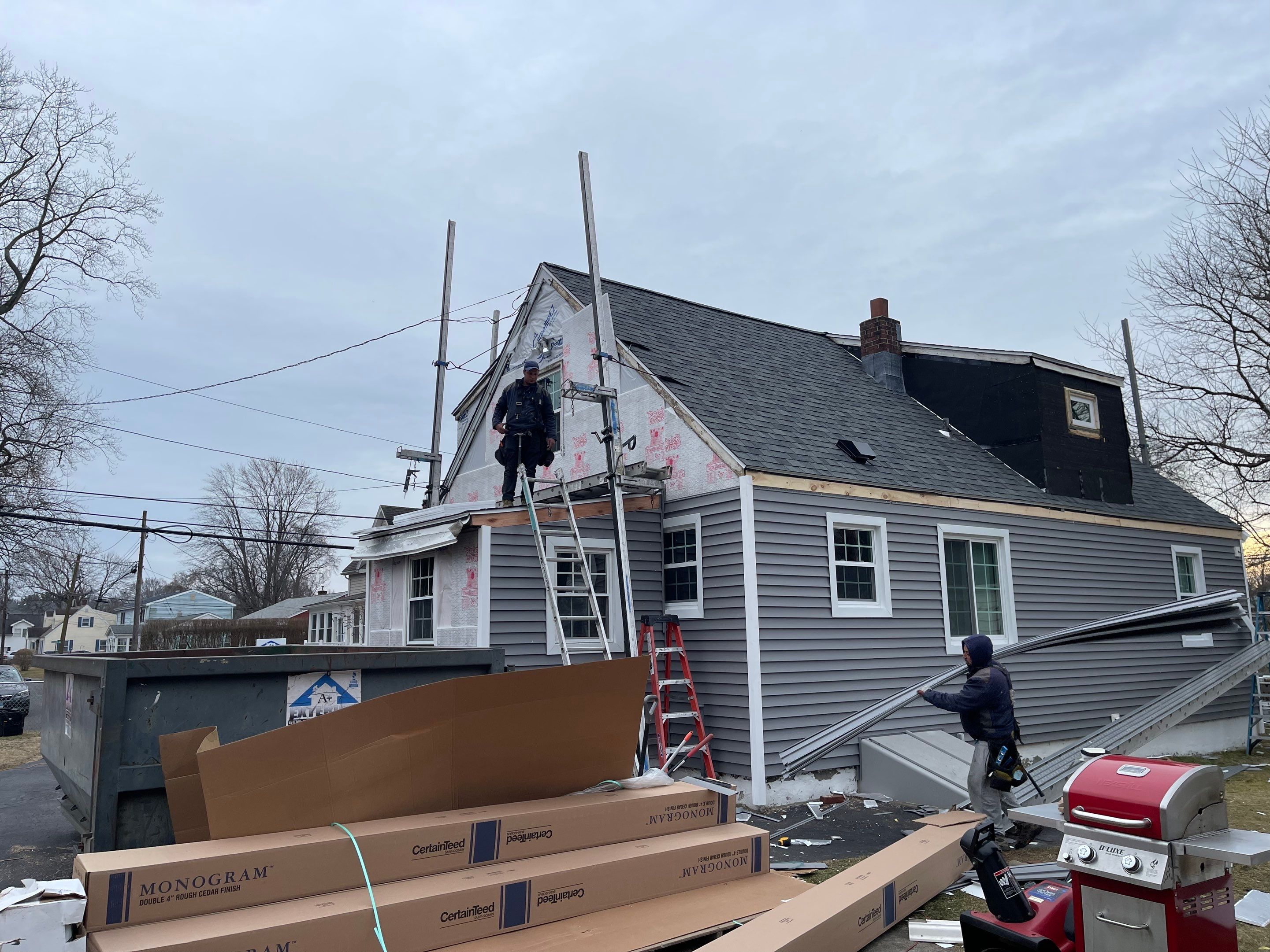 Transform your Home's Exterior with Our Roofing, Siding, Windows, and Carpentry services by A Plus Exterior